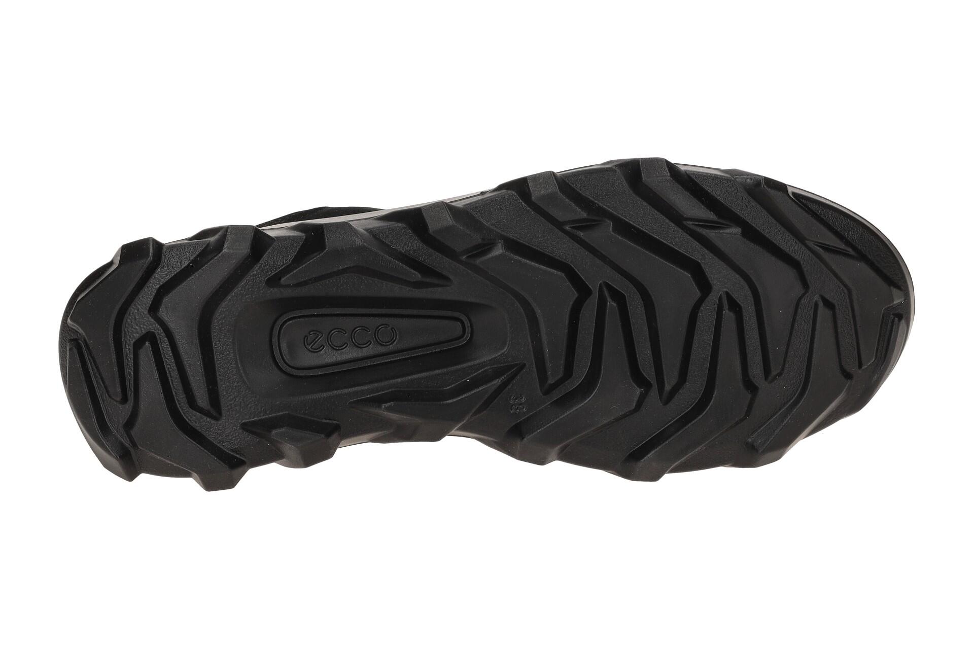 Ecco MX Schuhe Sneakers schwarz Damen Nubuck 820313 6/7