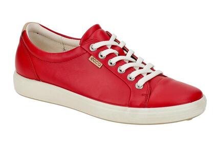 Ecco Soft 7 Schuhe chili rot Damen Sneakers 430003