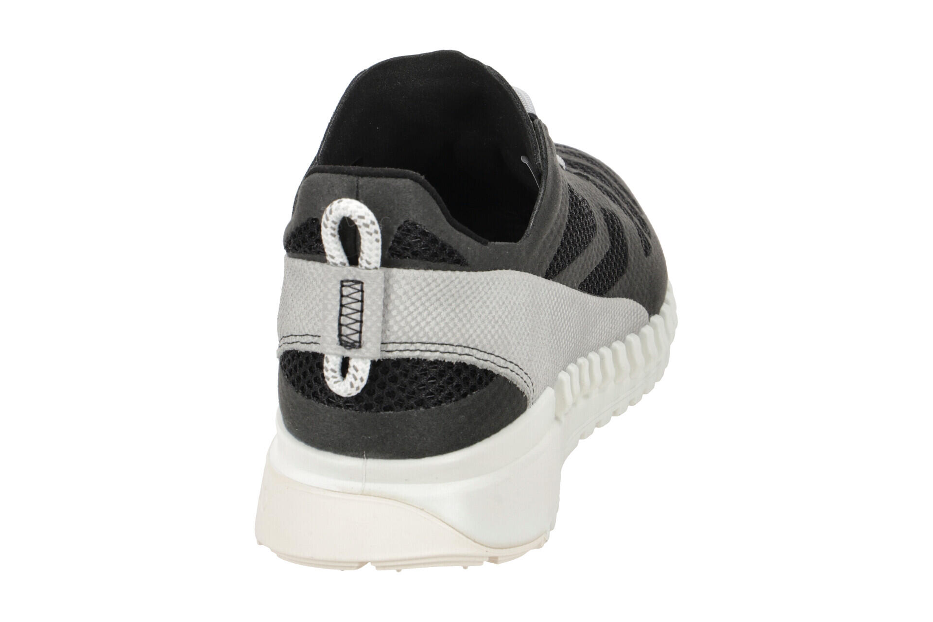 Ecco Zipflex Schuhe schwarz grau Damen Sneaker 834803 6/7