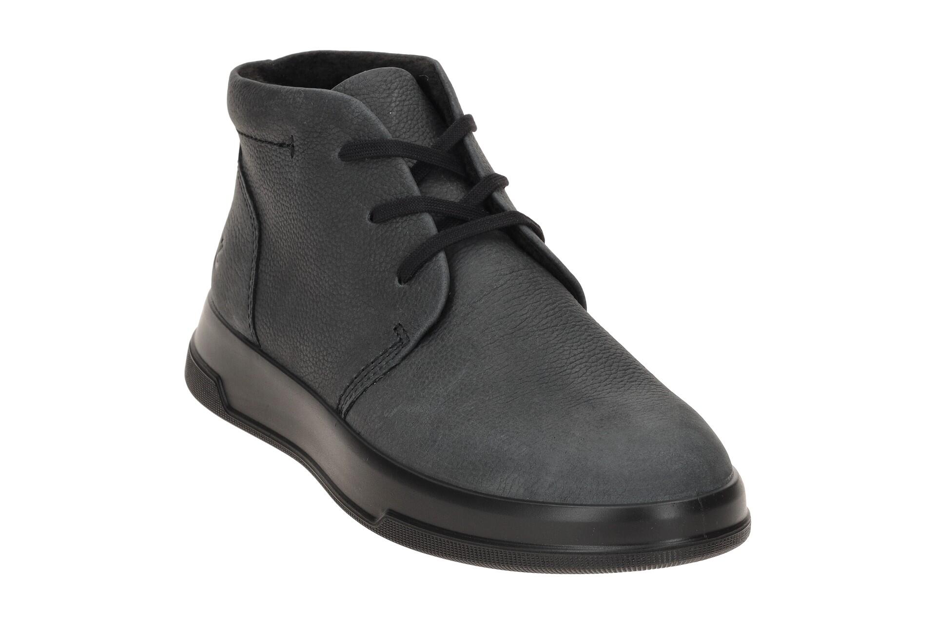 Ecco Move Stiefelette schwarz Damen Mid Sneakers 223833 3/7