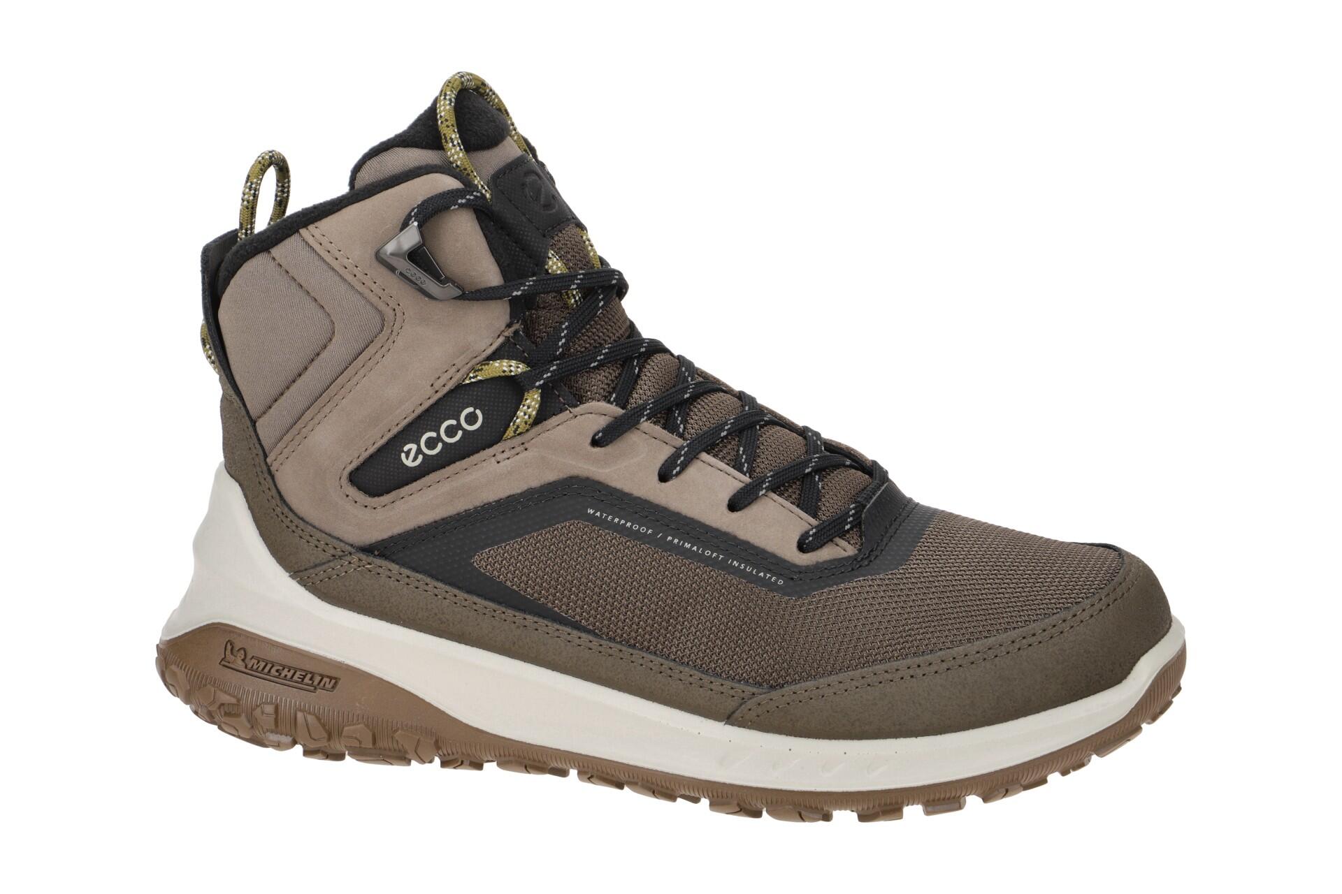Ecco ULT Damen Stiefeletten - Wander Trekking Stiefelette braun NEU 7/7