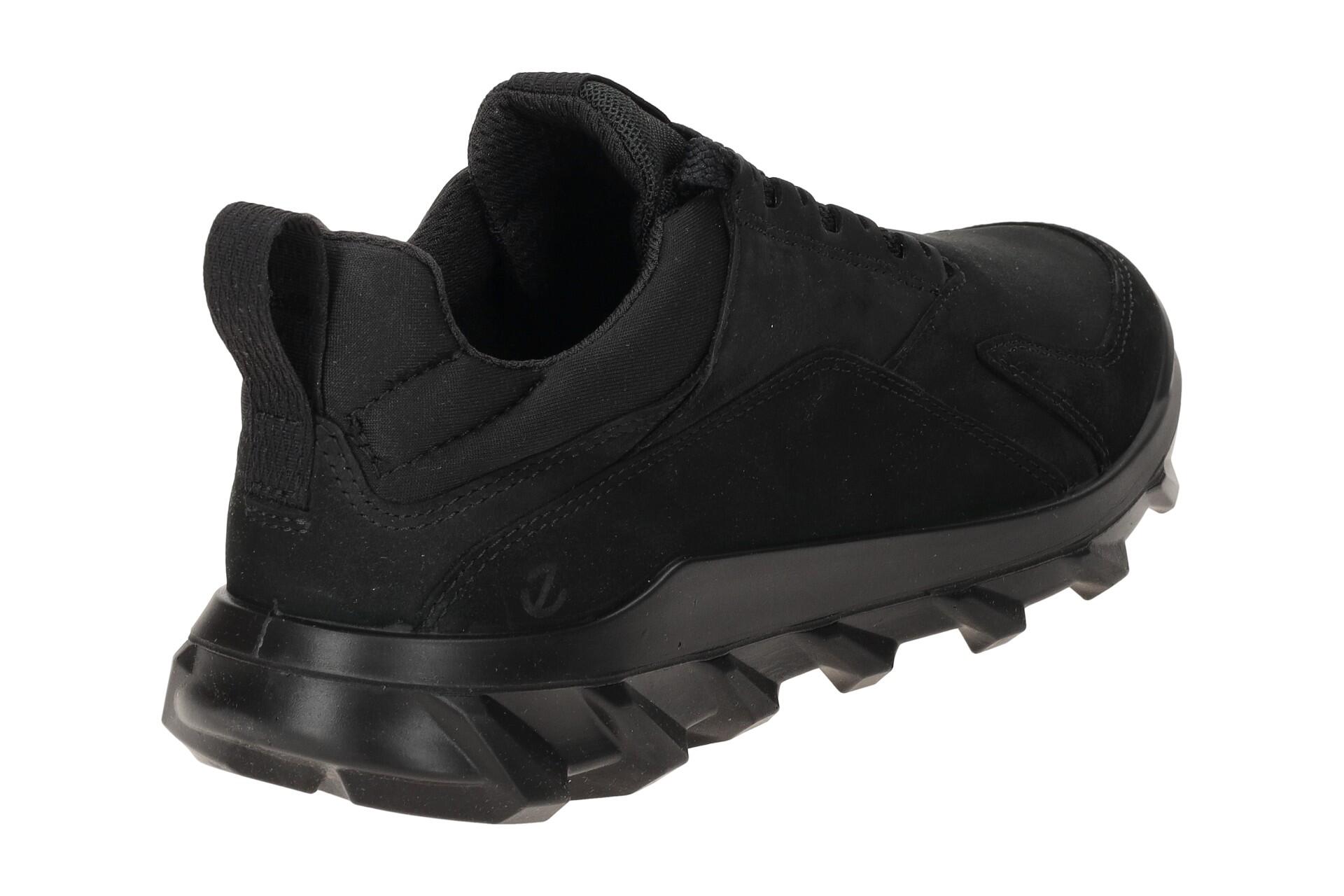 Ecco MX Schuhe Sneakers schwarz Damen Nubuck 820313 4/7