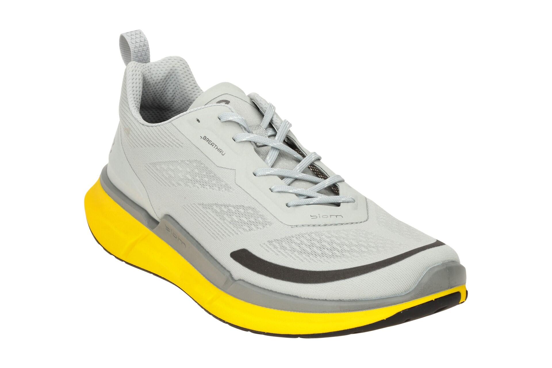 ecco Biom 2.2 Sneaker Schuhe grau gelb Sport Herren 830754 3/7