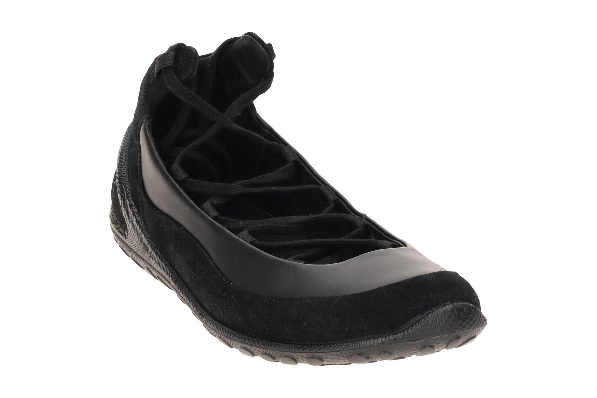 Ecco Biom Lite Schnür Ballerina Schuhe schwarz 802453 3/7