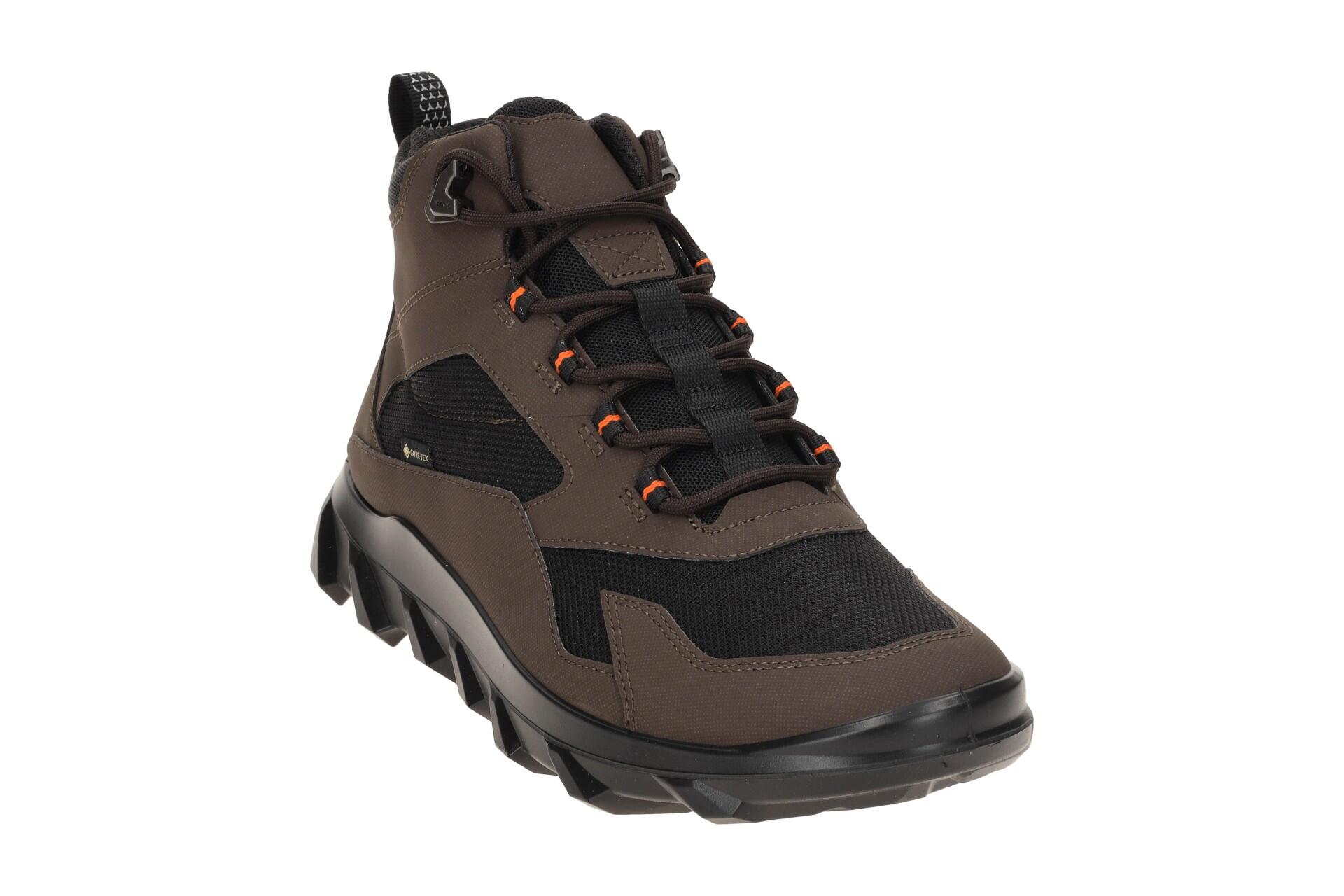 Ecco MX Stiefelette Herren braun mocha GORE-TEX 3/7