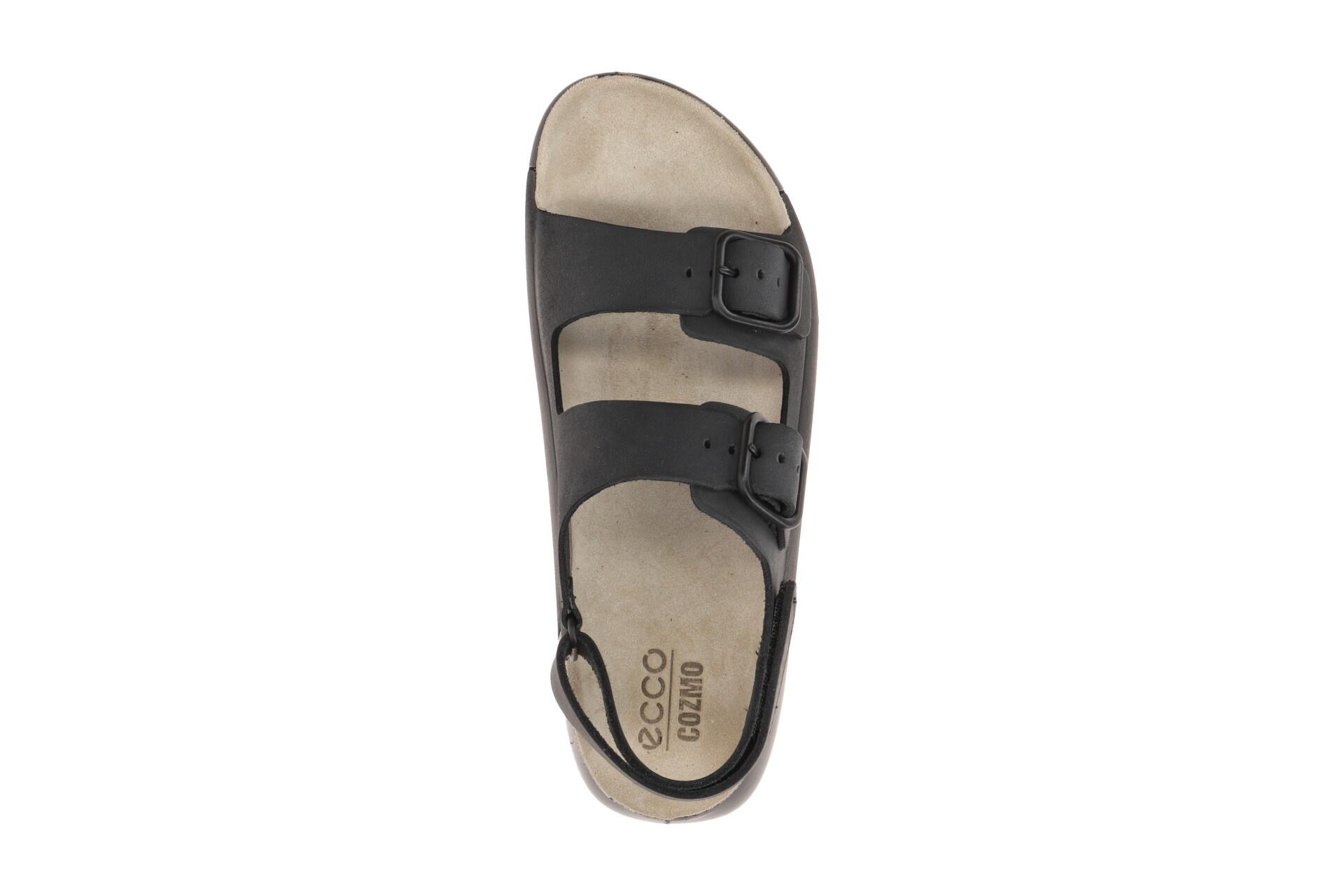 Ecco Cozmo Sandale Damen schwarz Nubuck 206903 6/7