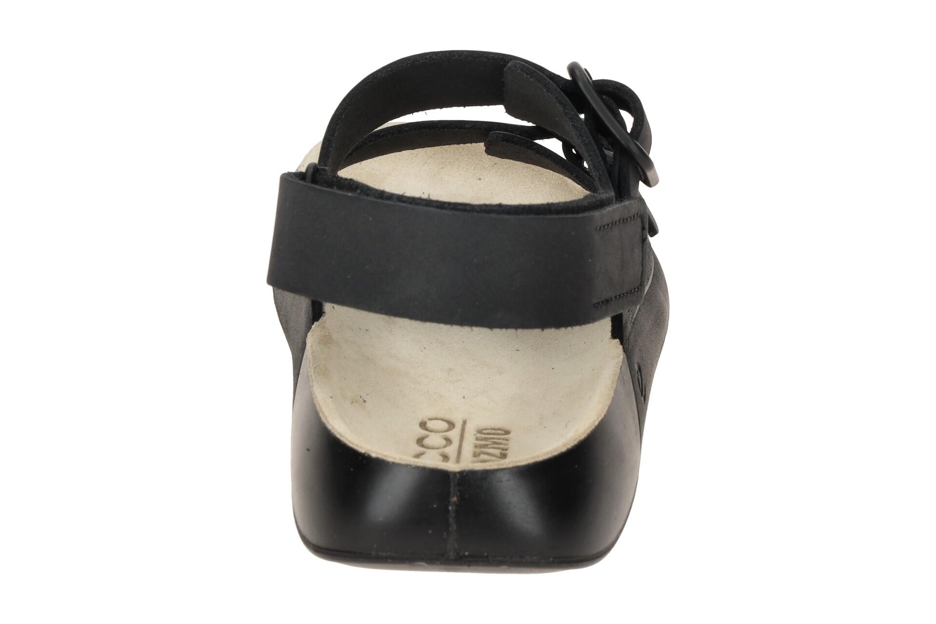 Ecco Cozmo Sandale Damen schwarz Nubuck 206903 5/7
