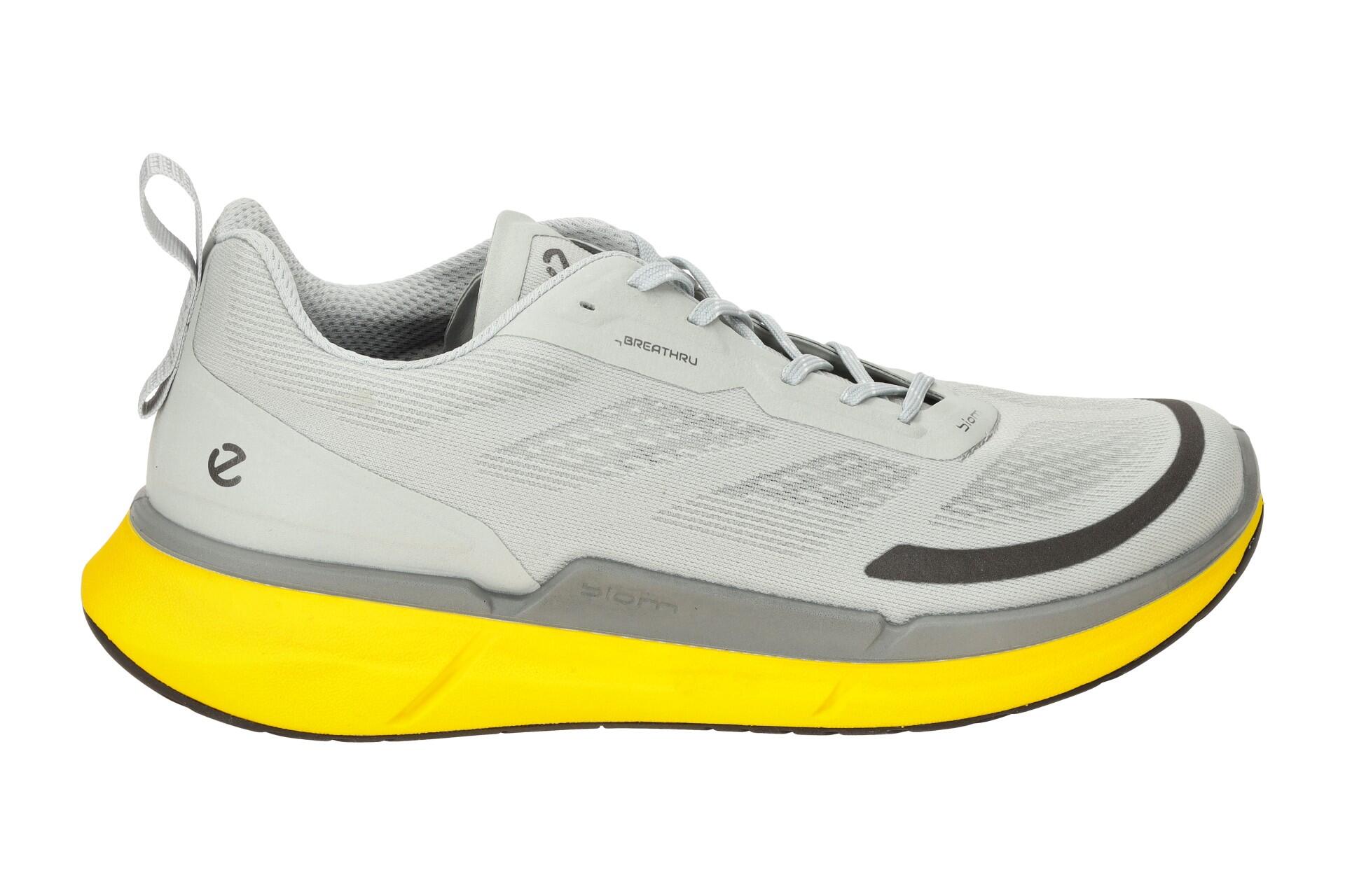 ecco Biom 2.2 Sneaker Schuhe grau gelb Sport Herren 830754 2/7