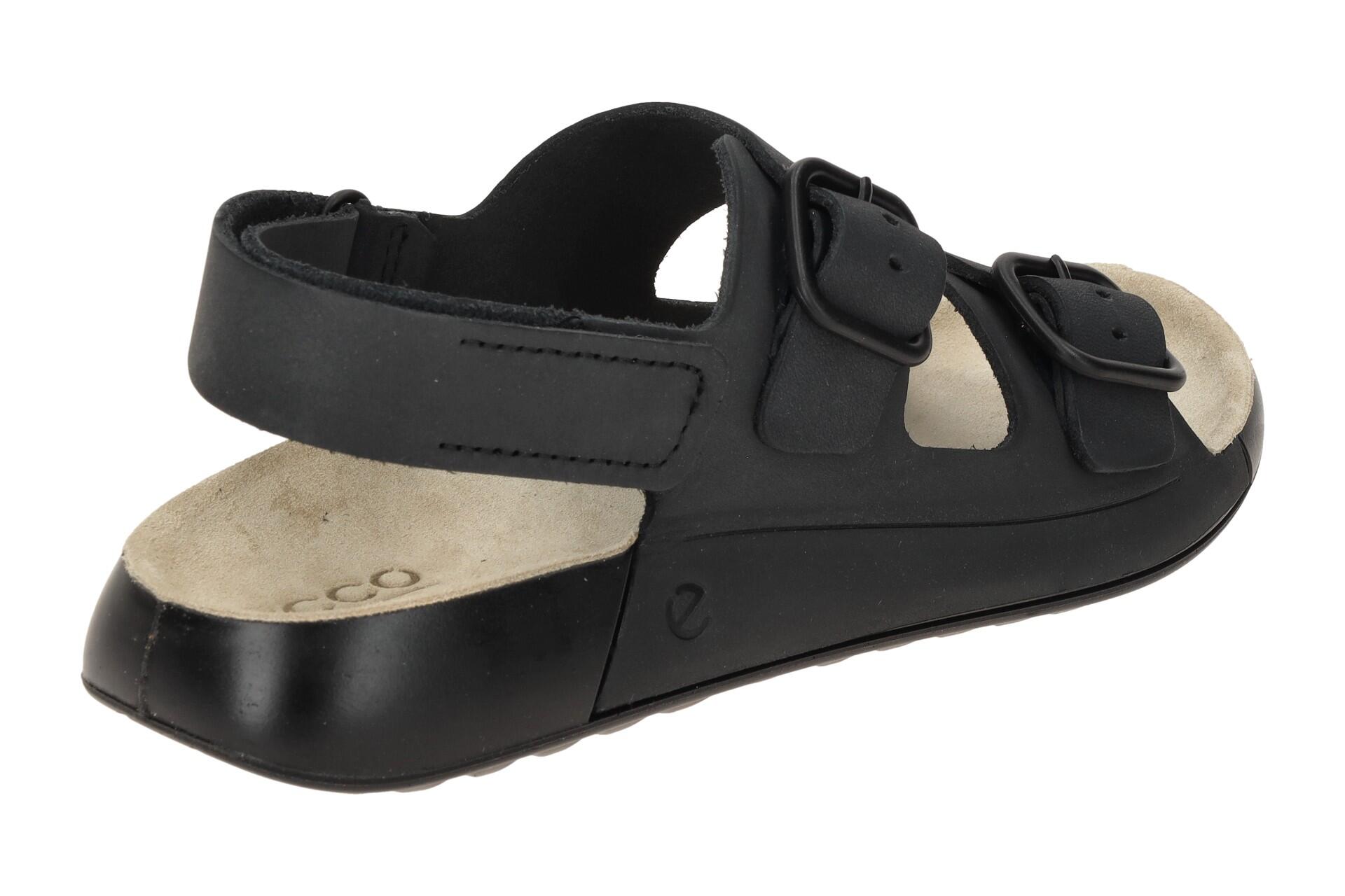 Ecco Cozmo Sandale Damen schwarz Nubuck 206903 4/7