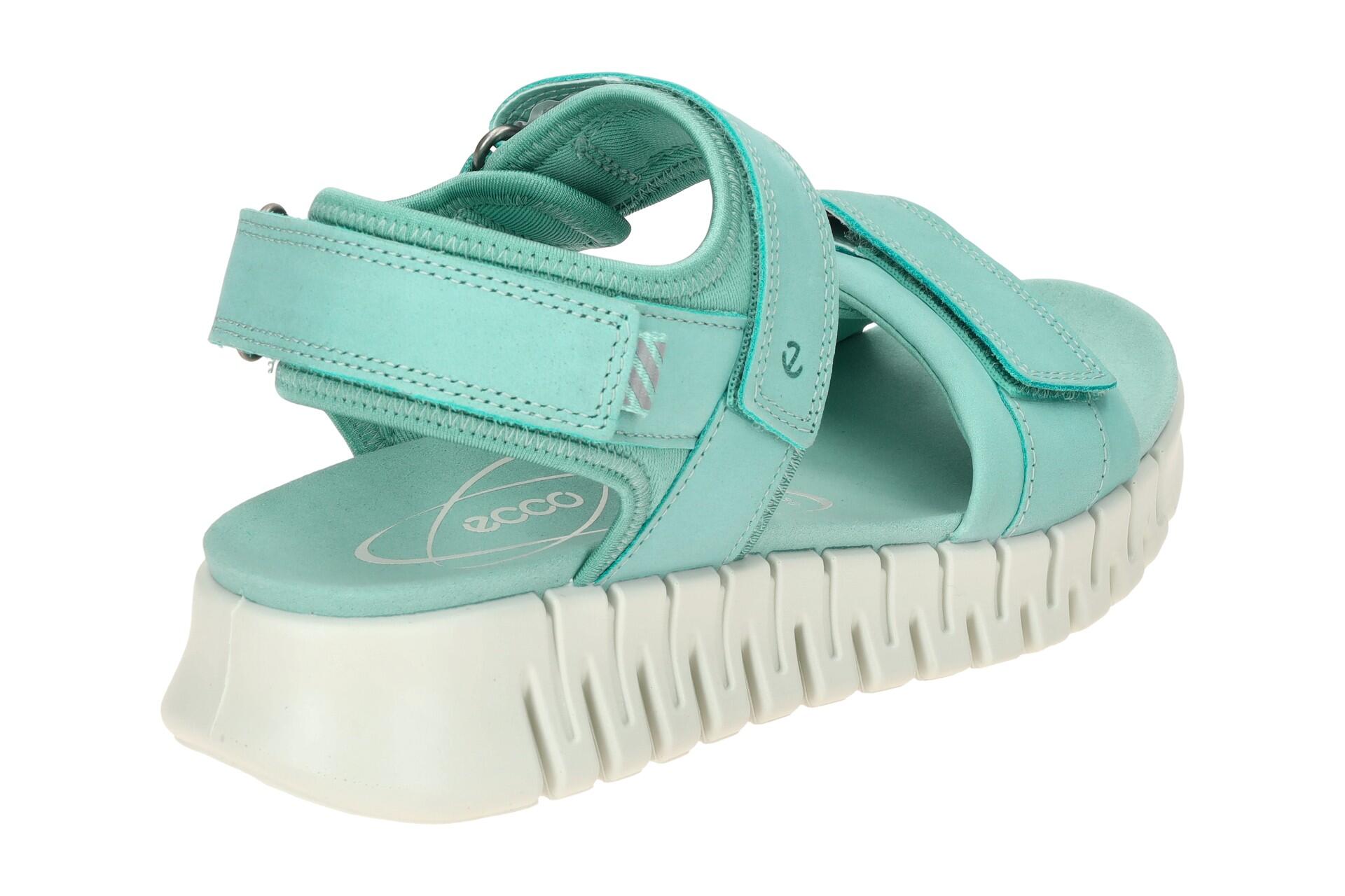 Ecco Gruuv Sandalen blau aquatic Damen 213103 4/7