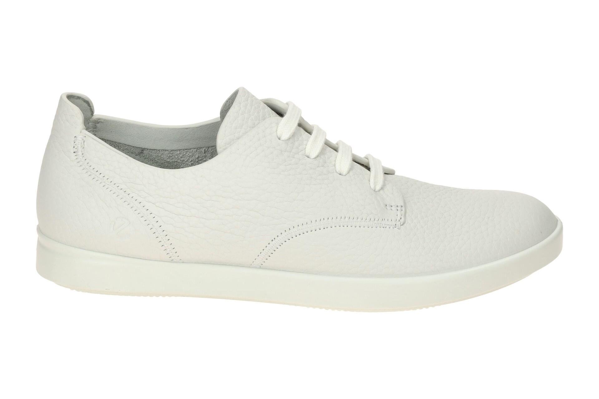 Ecco Leisure Schuhe weiß Damen Derby 205133 2/7