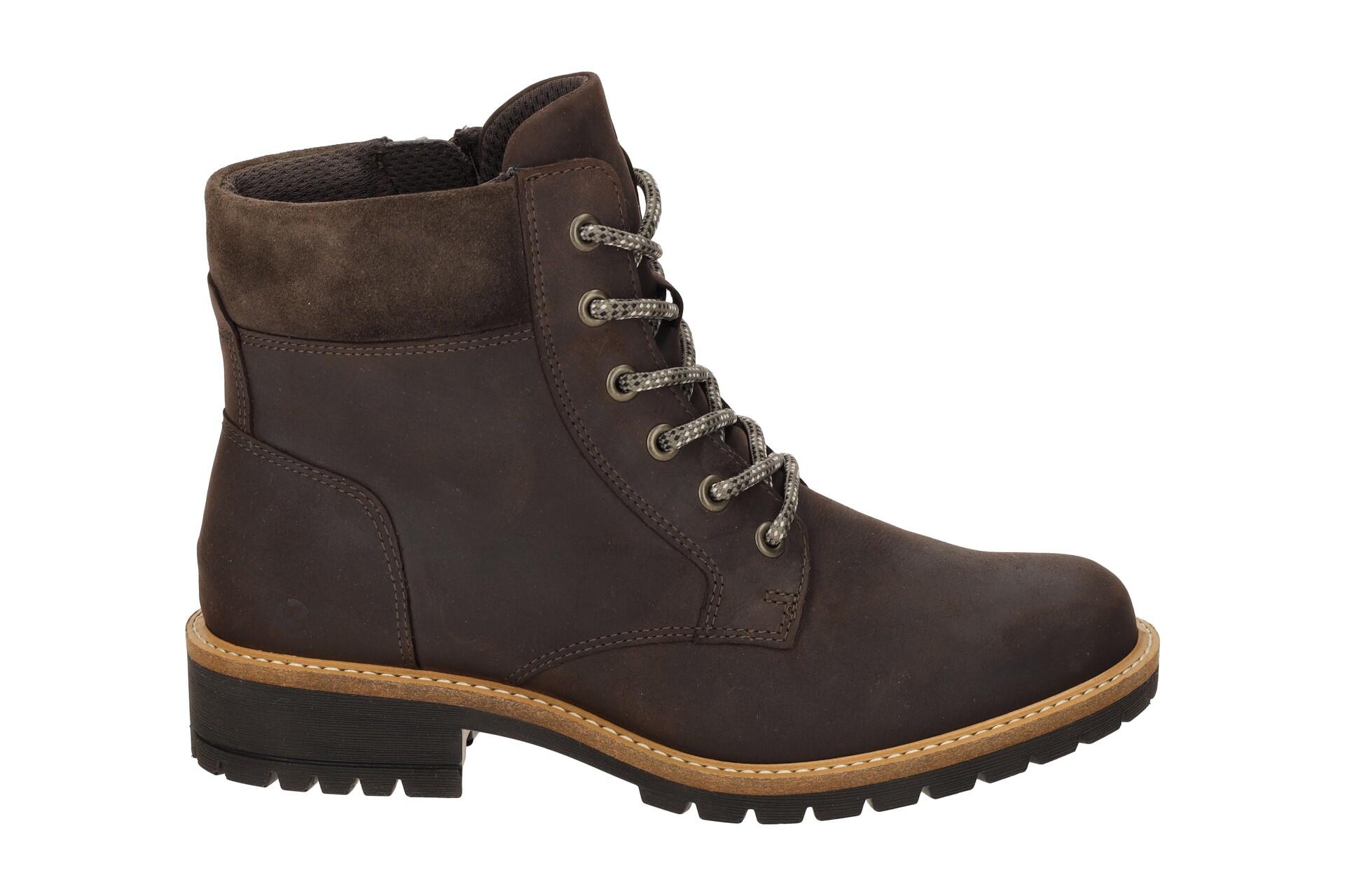 ecco Elaina Stiefelette braun Nubuck Schnür Boots 202123 2/7