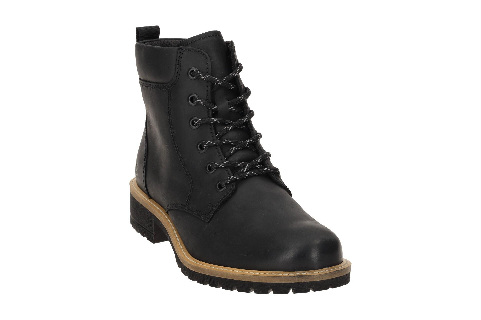 ecco Elaina Boots Stiefelette schwarz Nubuck 202213 3/7