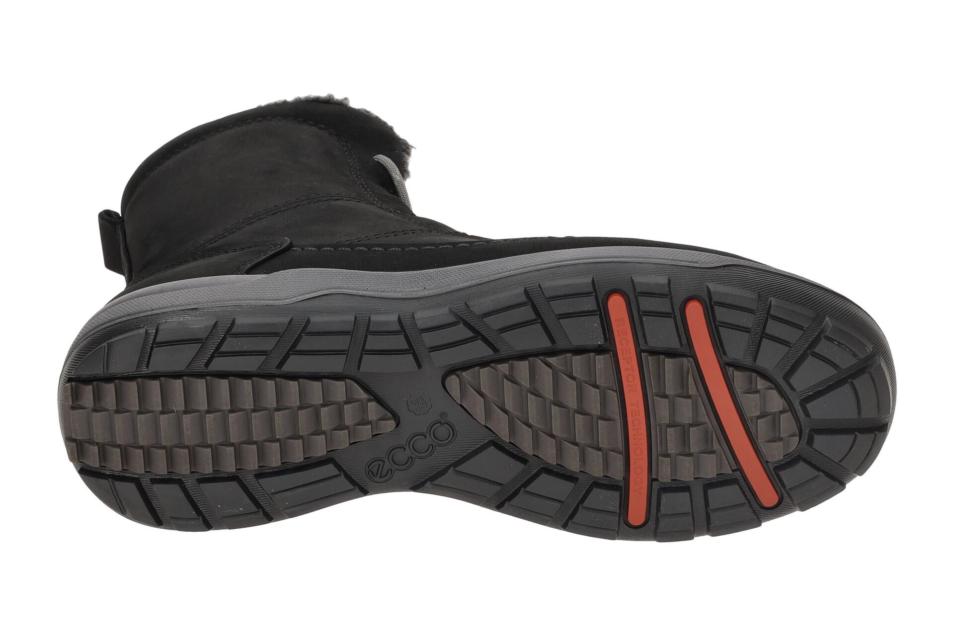 Ecco Trace Winter Schnür Stiefel schwarz Warmfutter 7/7