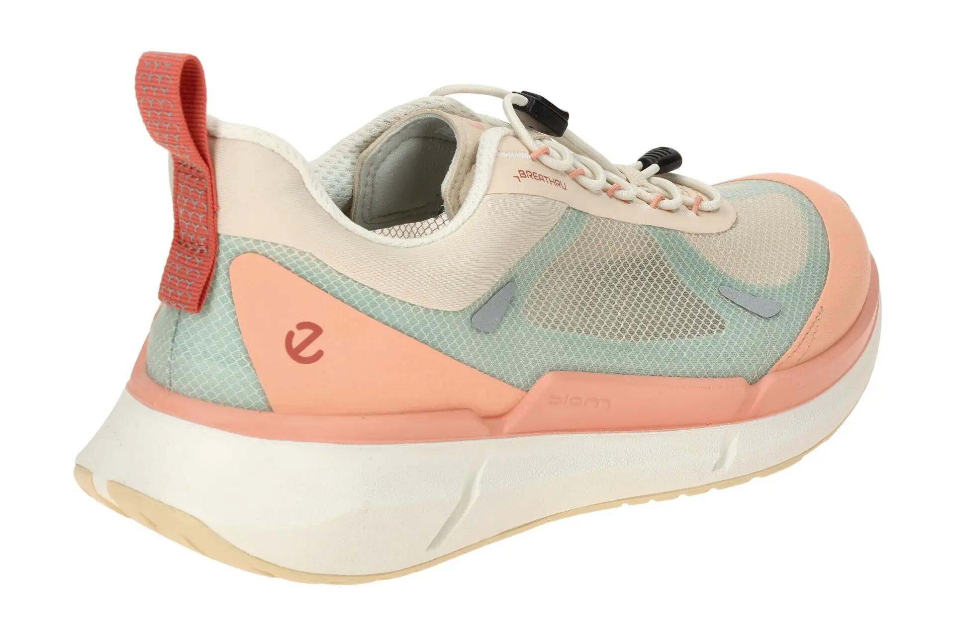 ecco Biom 2.2 Sneaker Schuhe rose beige Damen Gummizug 830873 4/7