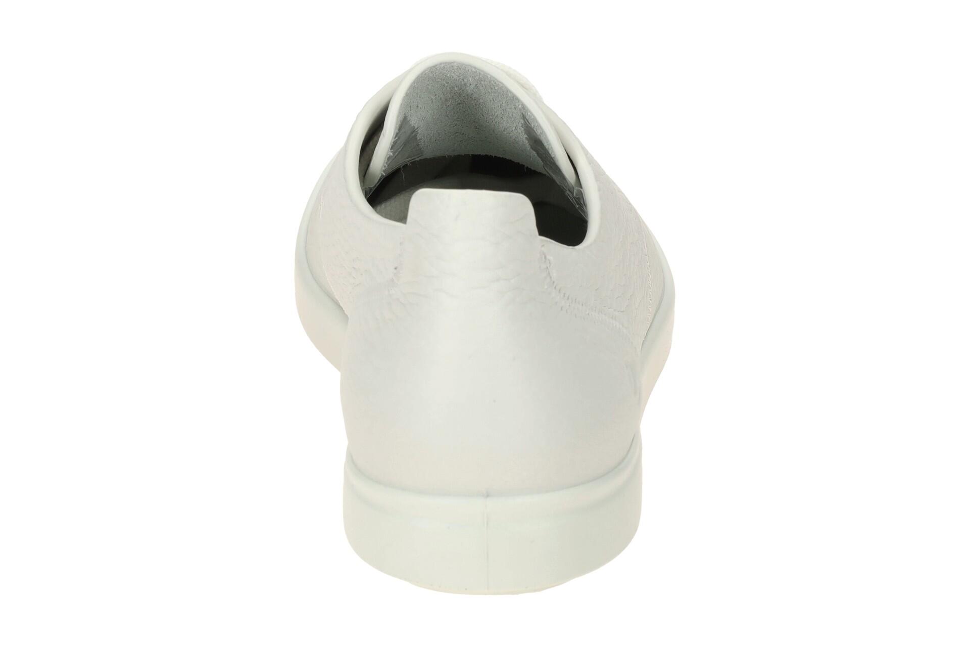 Ecco Leisure Schuhe weiß Damen Derby 205133 5/7