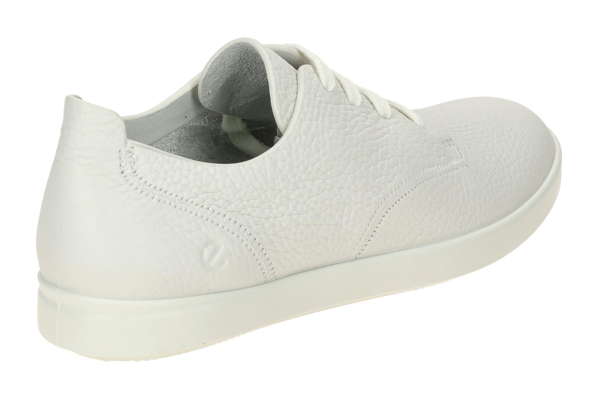Ecco Leisure Schuhe weiß Damen Derby 205133 4/7