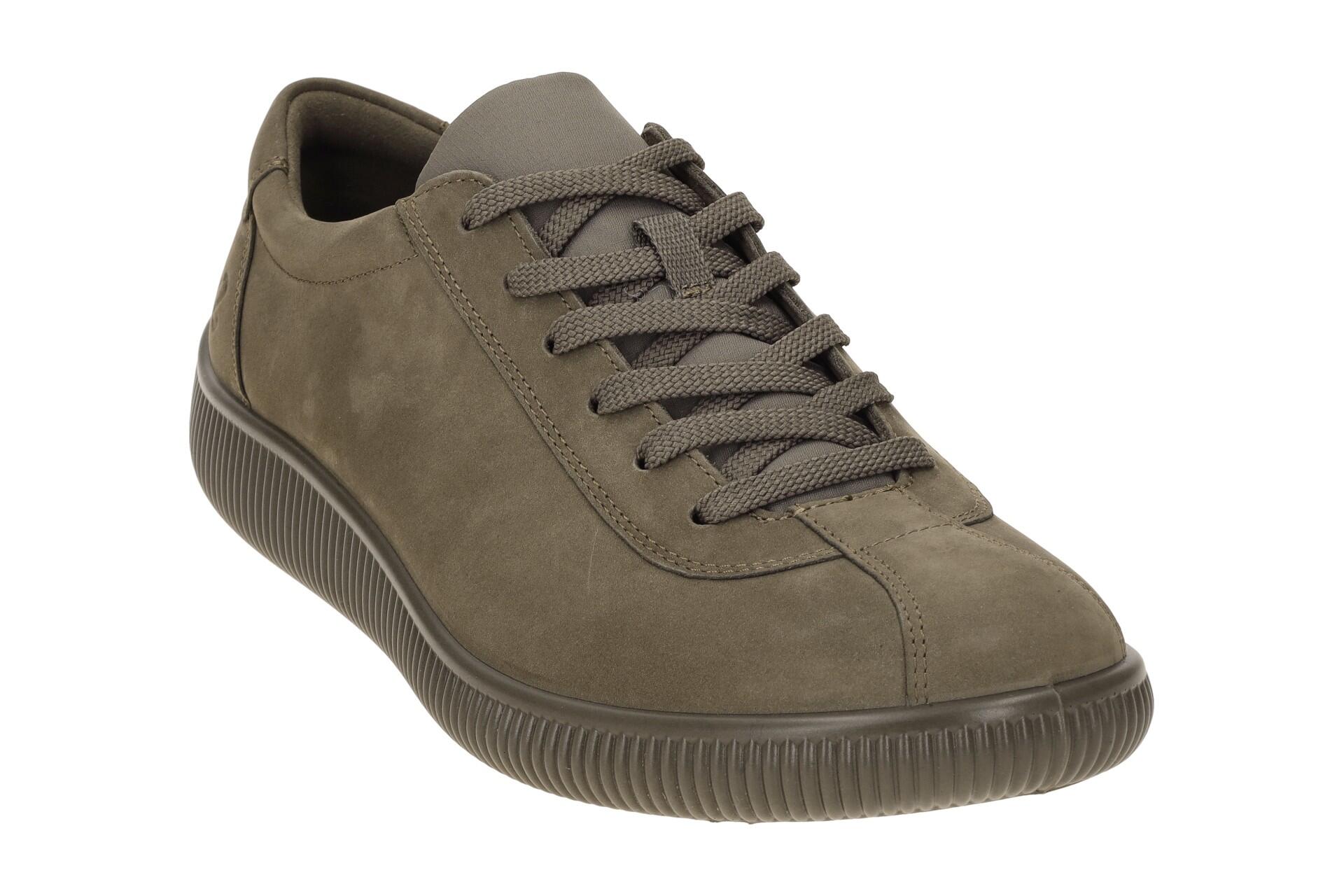 Ecco Soft Zero Schuhe taupe braun Herren Sneakers 537754 3/7