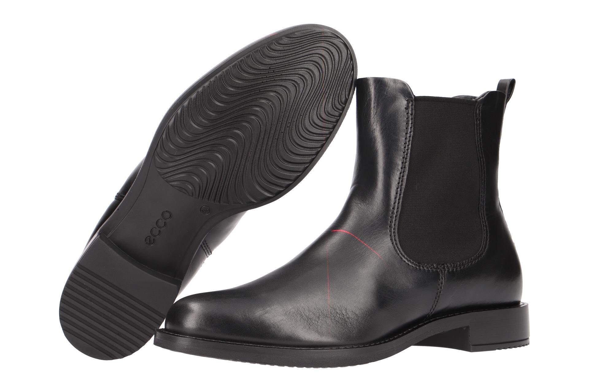 Ecco SARTORELLE 25 Damen Stiefeletten - bequeme Stiefelette schwarz Elegant NEU 3/7