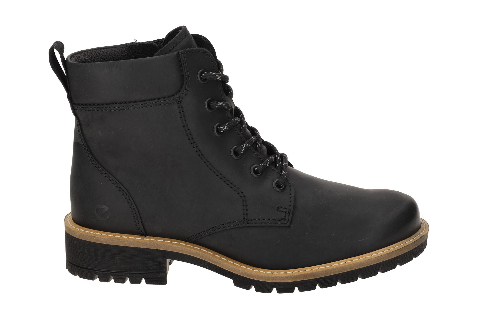 ecco Elaina Boots Stiefelette schwarz Nubuck 202213 2/7