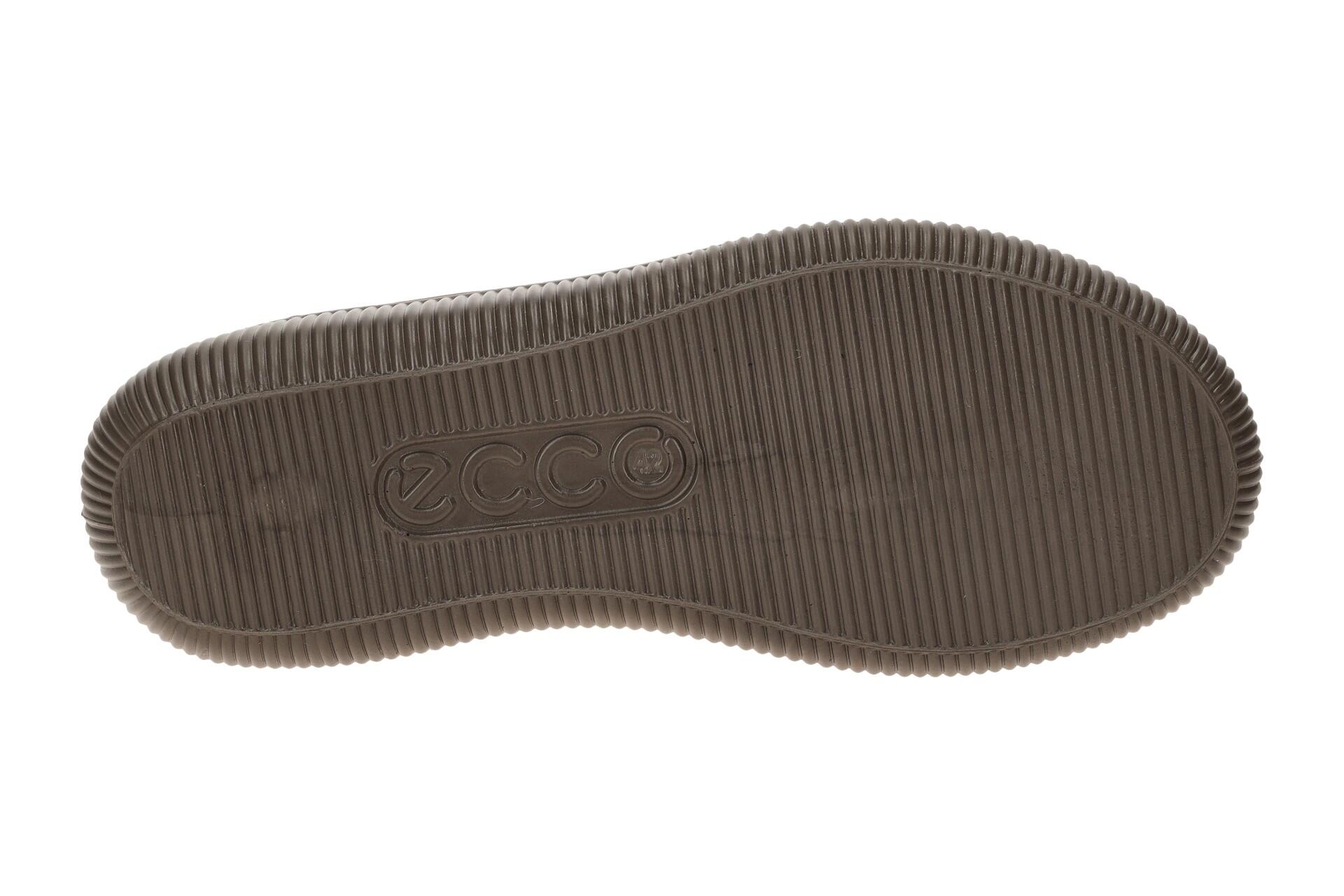 Ecco Soft Zero Schuhe taupe braun Herren Sneakers 537754 7/7