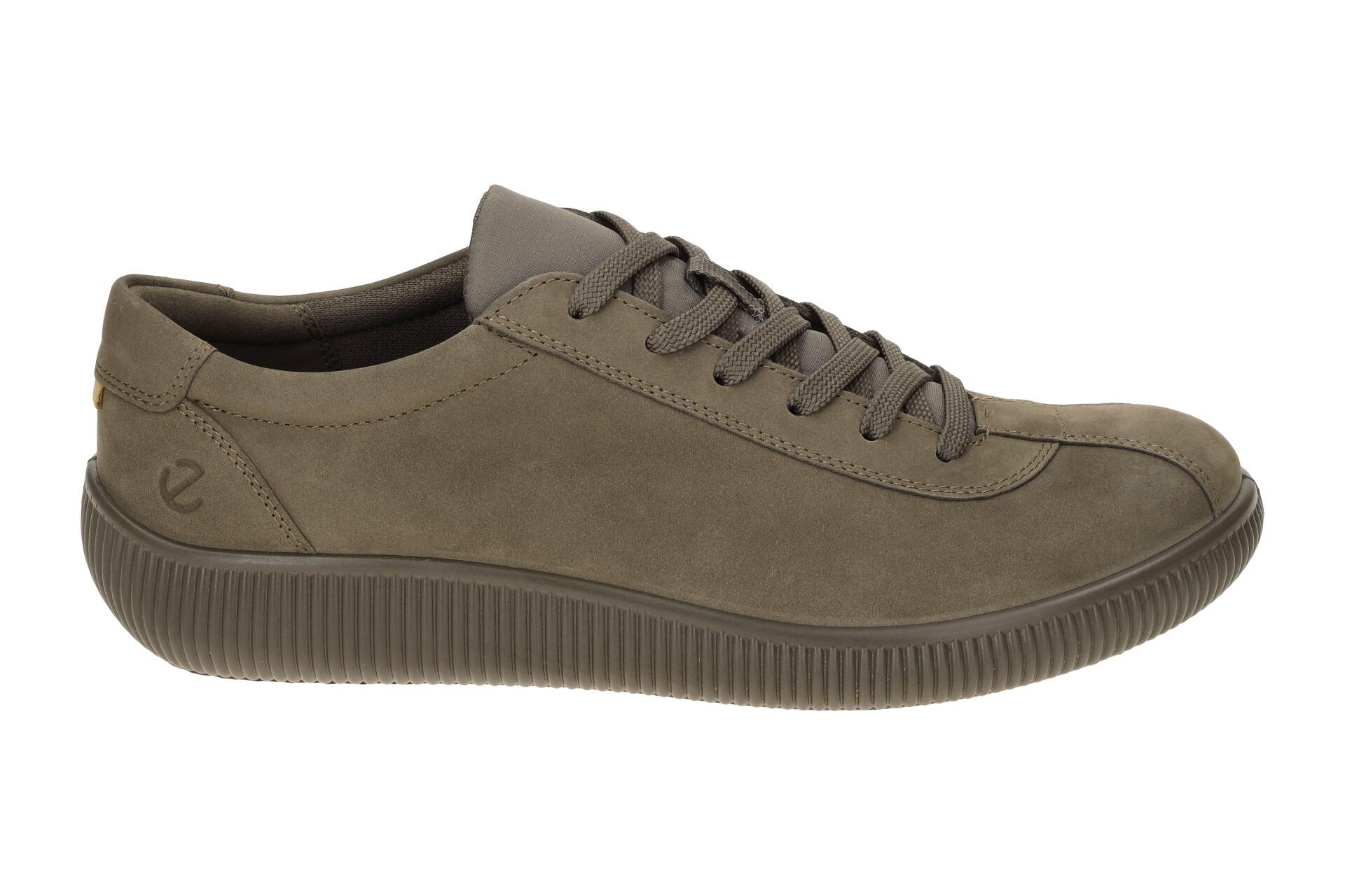 Ecco Soft Zero Schuhe taupe braun Herren Sneakers 537754 2/7