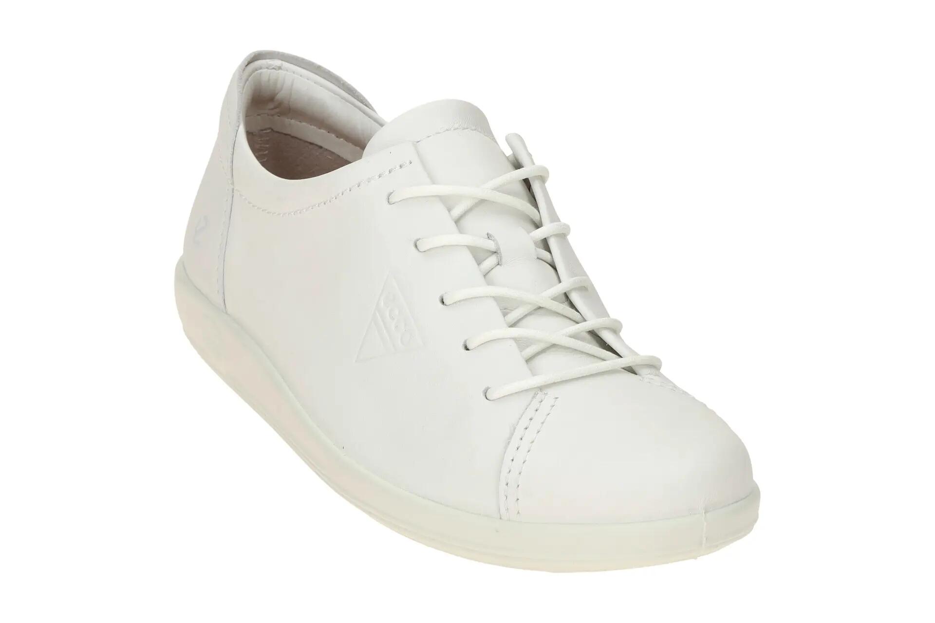 Ecco Soft 2 Schuhe weiß Jubiläum 206583 3/7