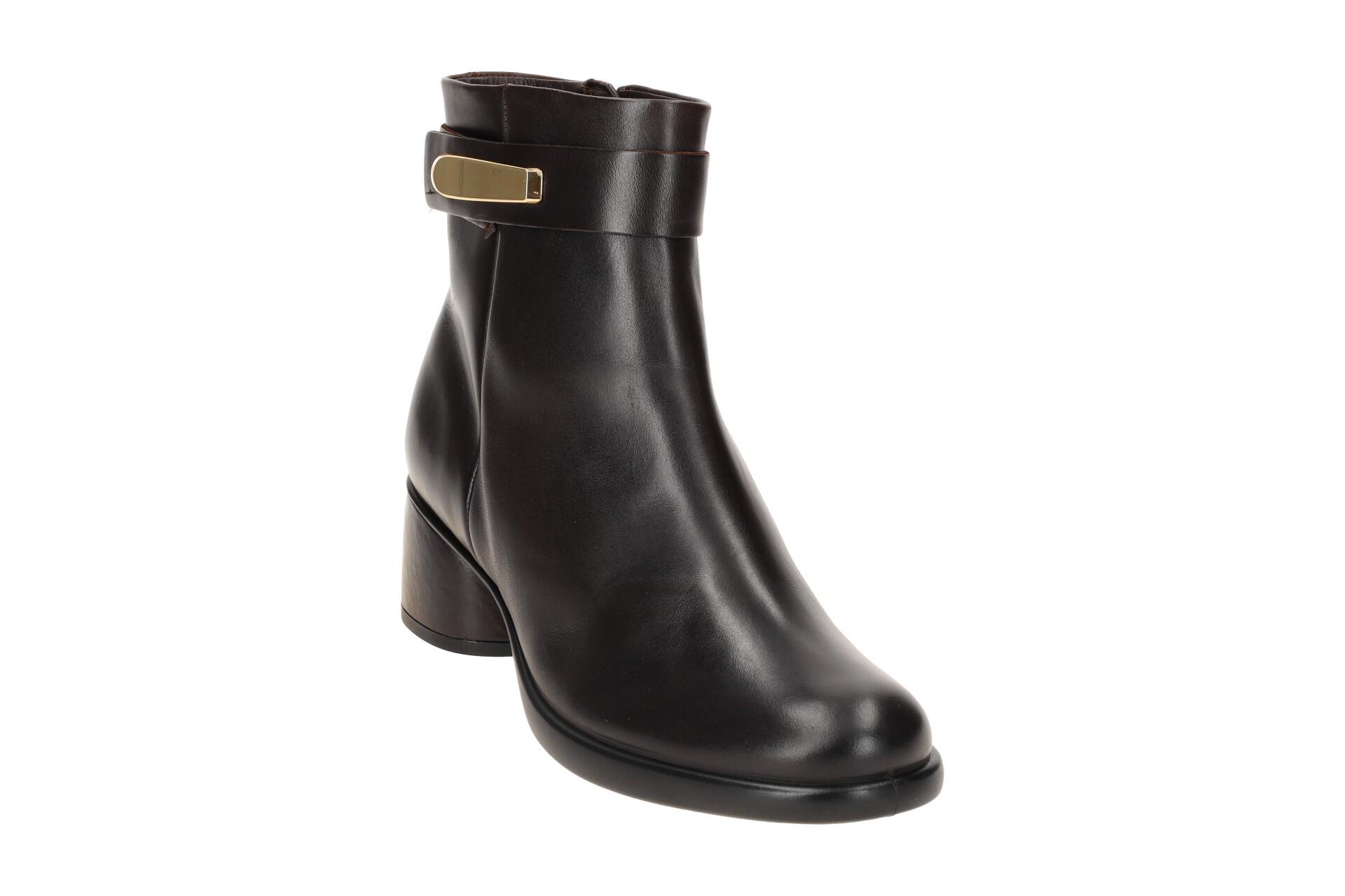 Ecco Sculpted Stiefelette Ankle Boot braun mocha 222483 3/7