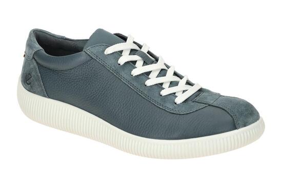 Ecco Soft Zero Schuhe blau Herren Sneakers 537754