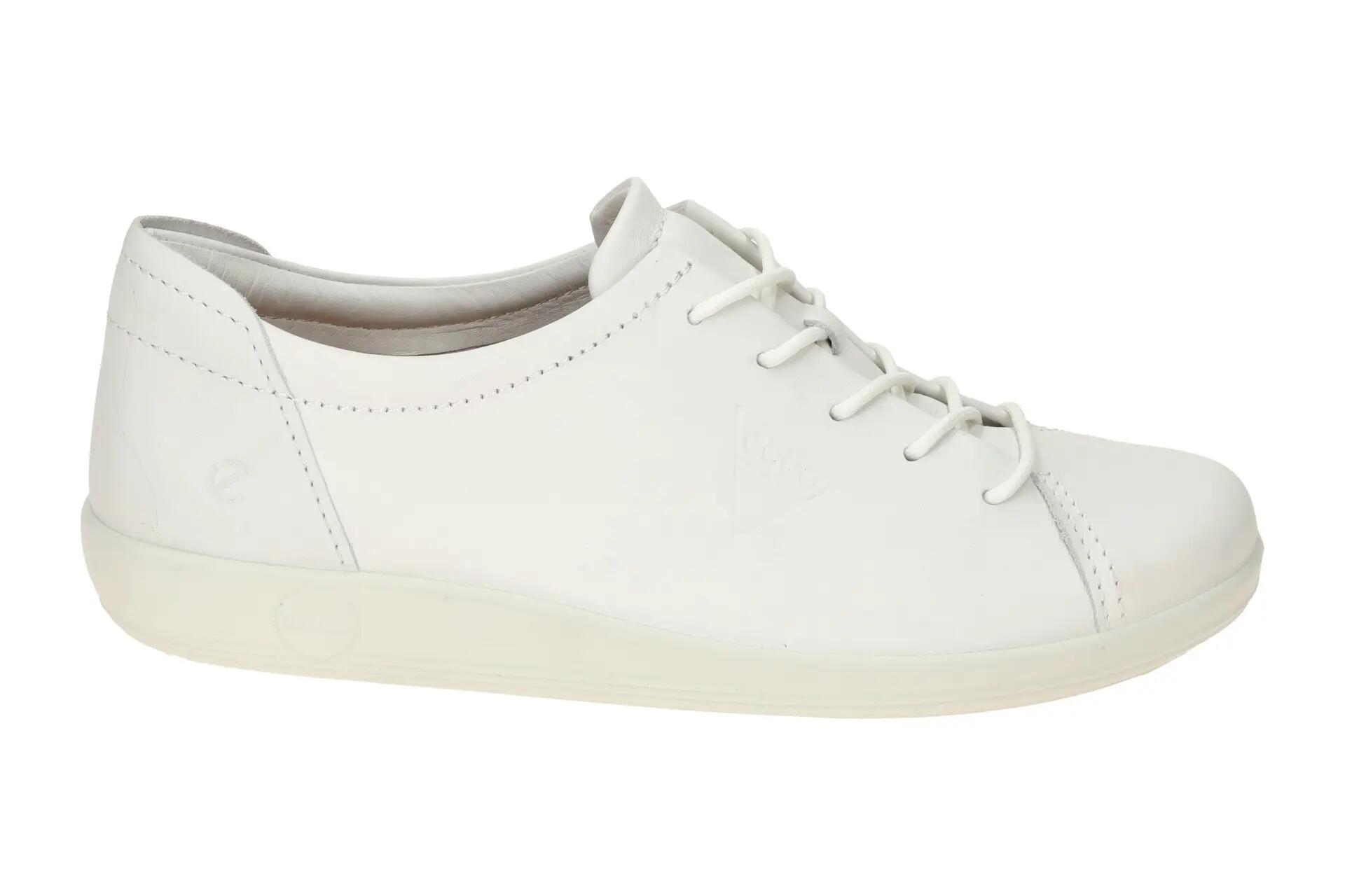 Ecco Soft 2 Schuhe weiß Jubiläum 206583 2/7