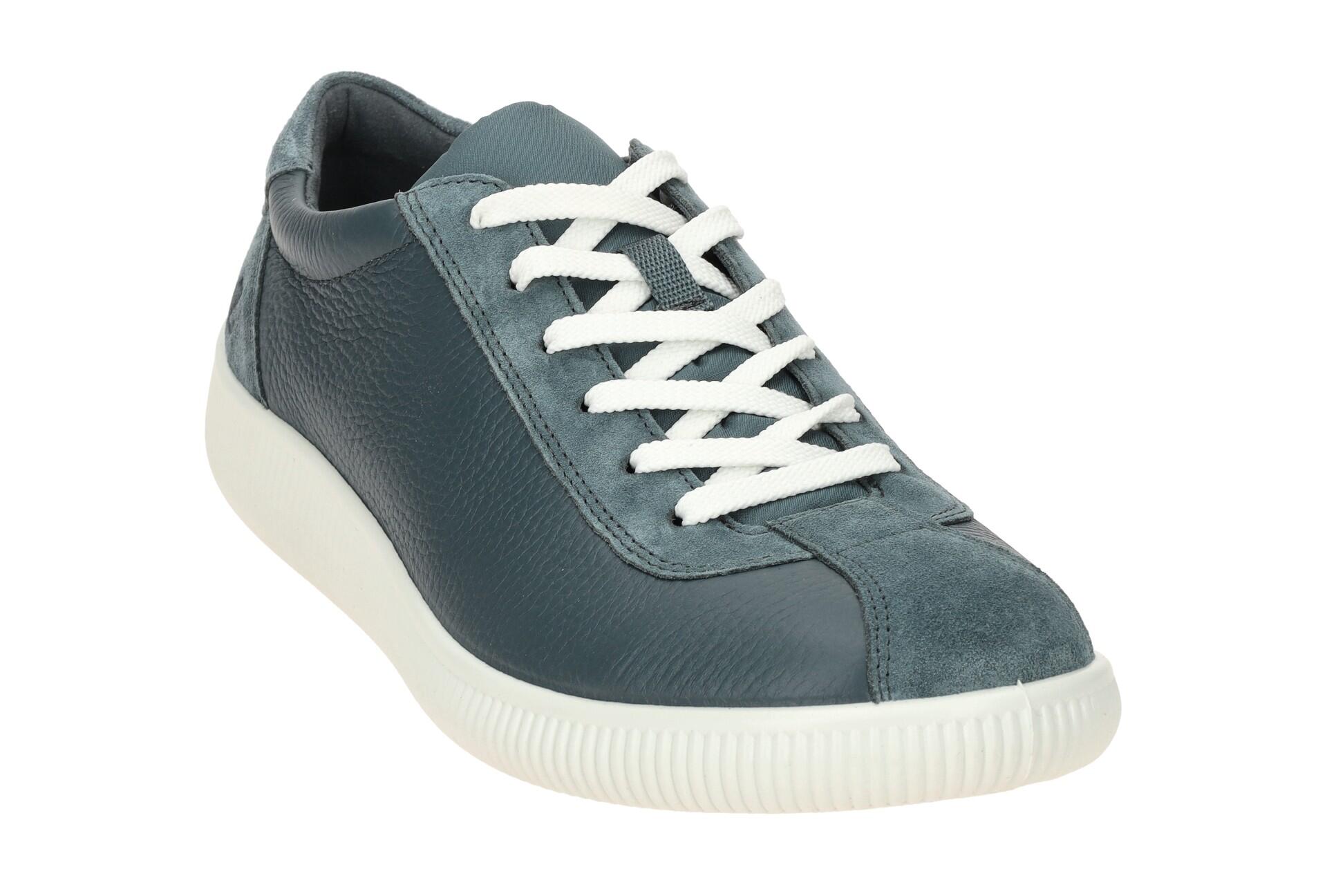 Ecco Soft Zero Schuhe blau Herren Sneakers 537754 3/7