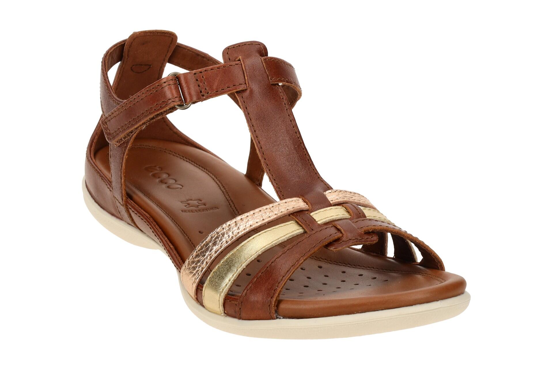 Ecco T-Steg Sandale Flash braun mink 2/7