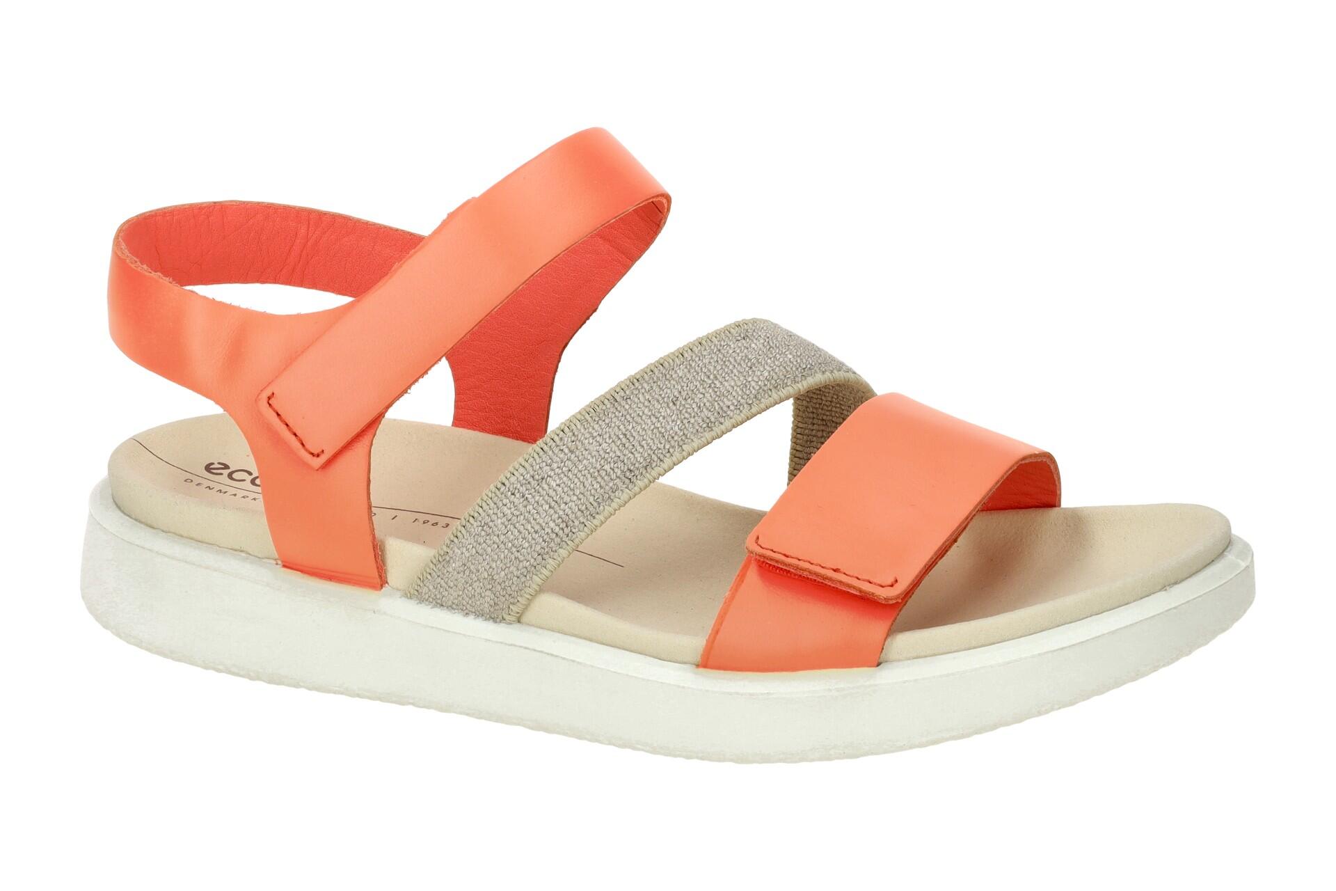 Ecco Flowt Sandalen orange coral 273713 1/7