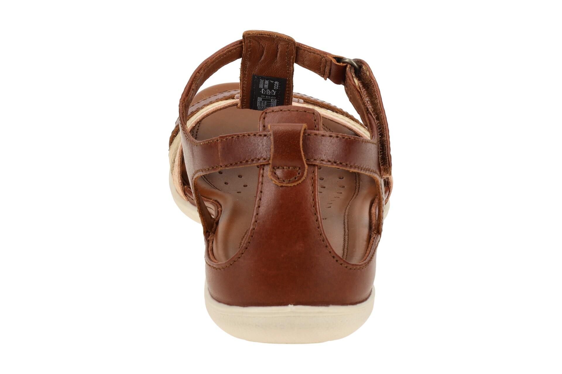 Ecco T-Steg Sandale Flash braun mink 5/7