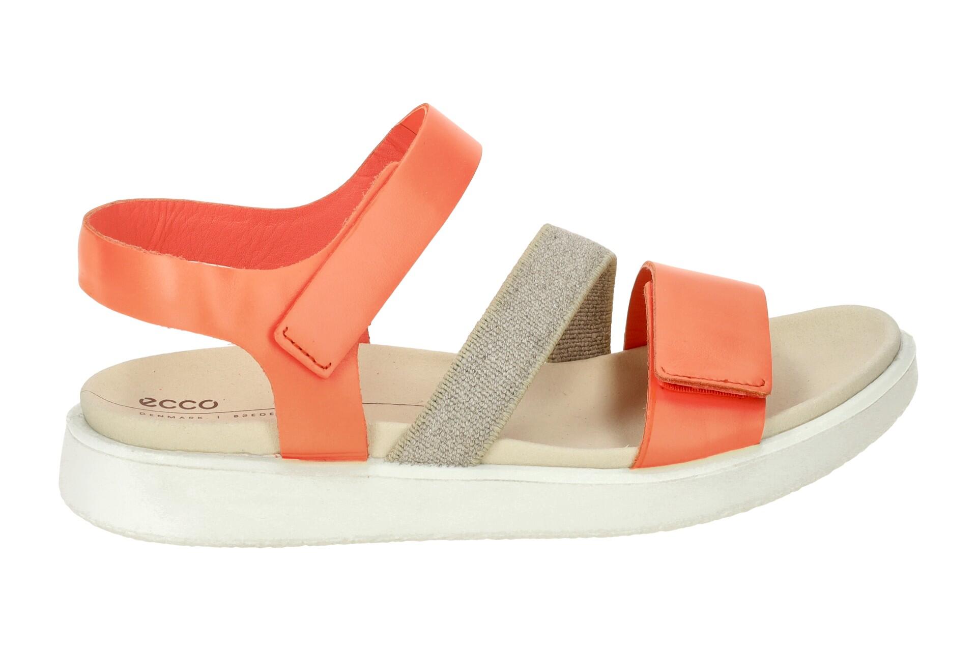 Ecco Flowt Sandalen orange coral 273713 2/7