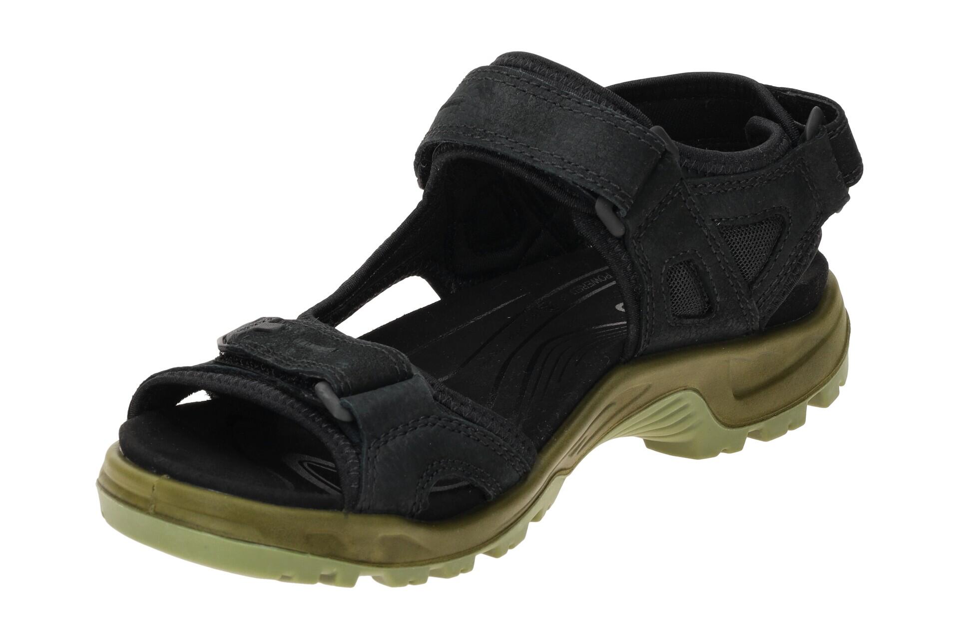 Ecco Offroad Herren Sandale schwarz grün 069564 3/7