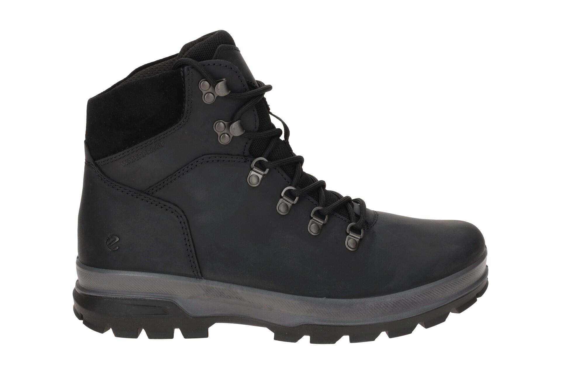 Ecco RUGGED TRACK Herrenstiefelette  Wanderstiefelette schwarz NEU 2/7