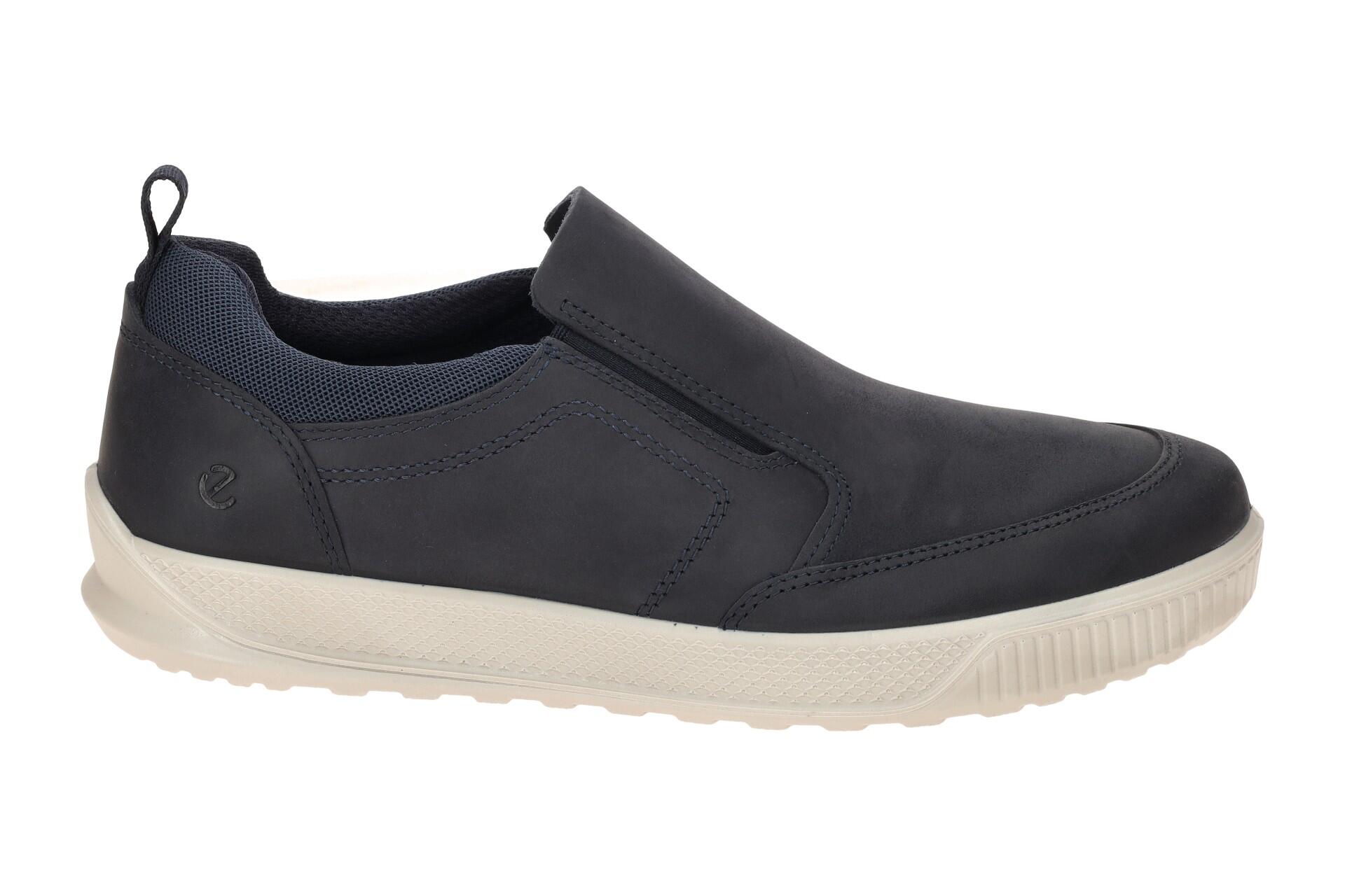 Ecco Byway Schuhe Slipper blau marine Nubuck 501654 2/7