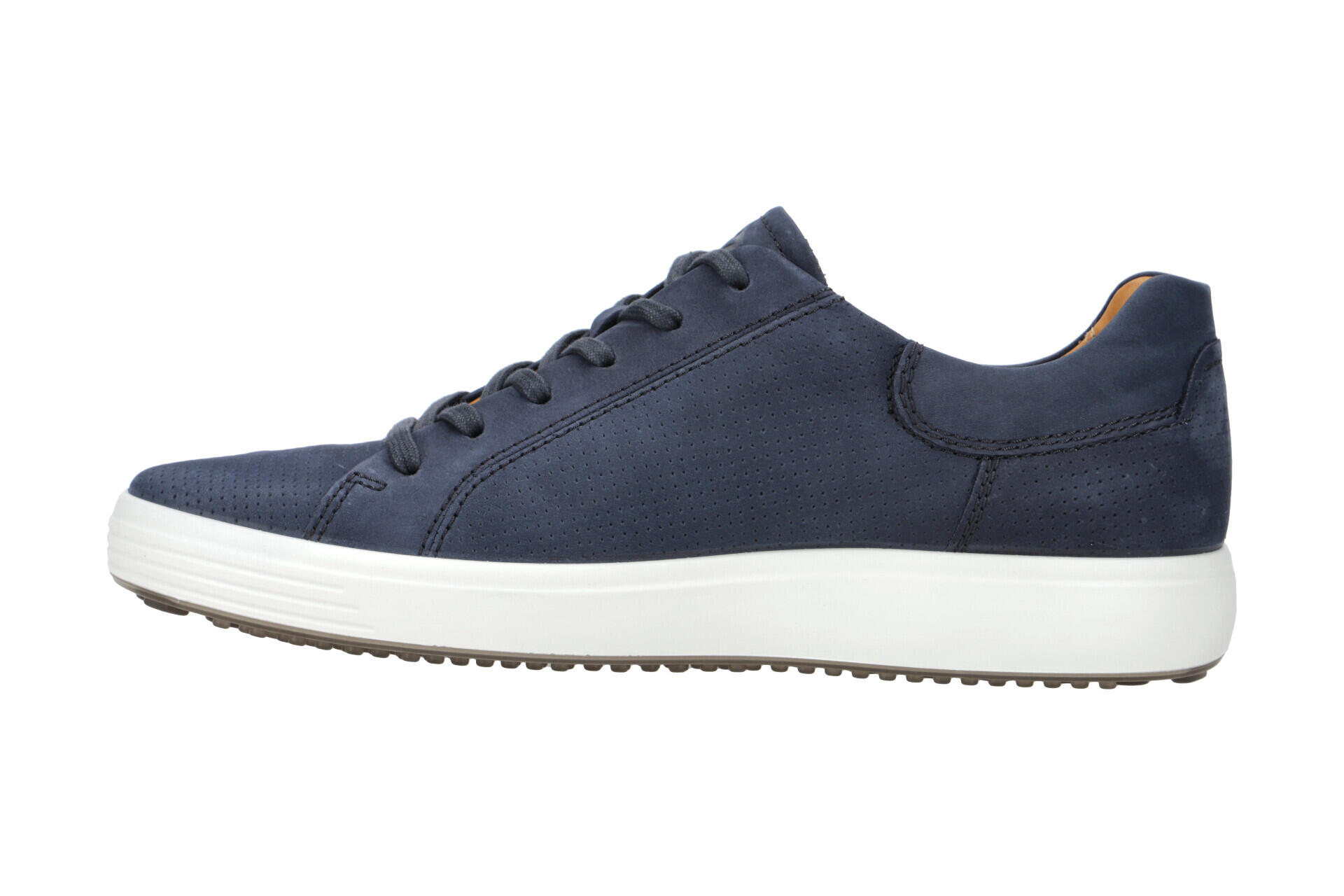 Ecco Soft 7 Schuhe Sneaker blau Nubuck 470264 5/7