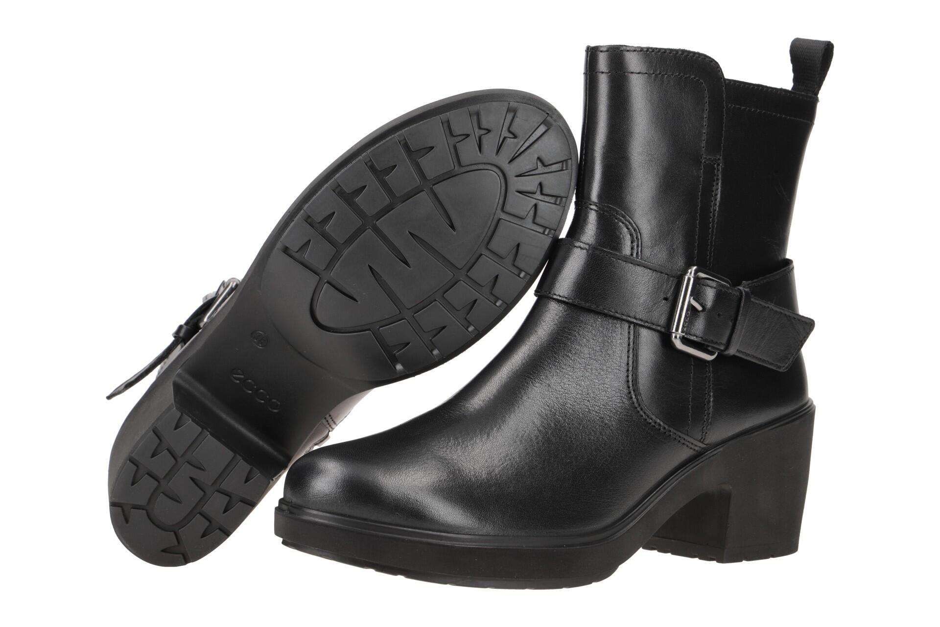 Ecco METROPOLE Zurich Damen Stiefeletten - elegante Stiefelette schwarz NEU 3/7