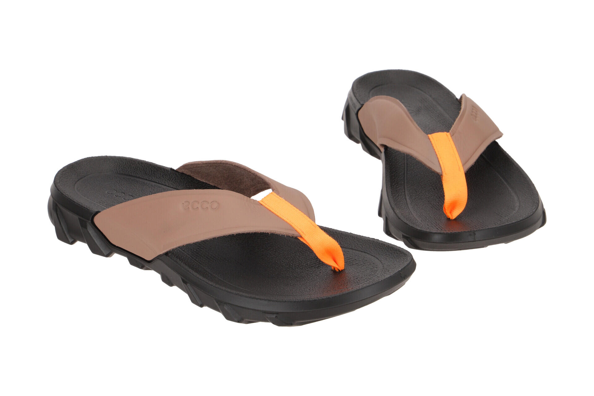 Ecco MX Flipsider Zehentrenner Pantolette braun UNISEX 2/7