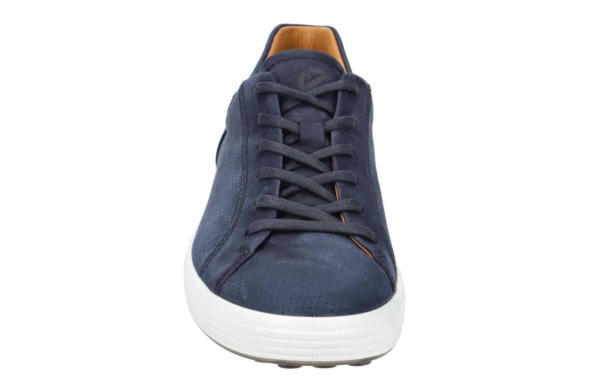 Ecco Soft 7 Schuhe Sneaker blau Nubuck 470264 4/7