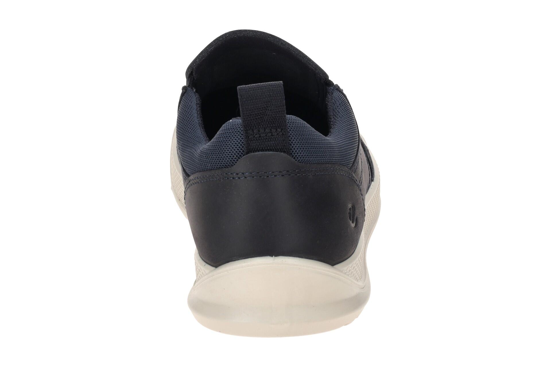 Ecco Byway Schuhe Slipper blau marine Nubuck 501654 5/7
