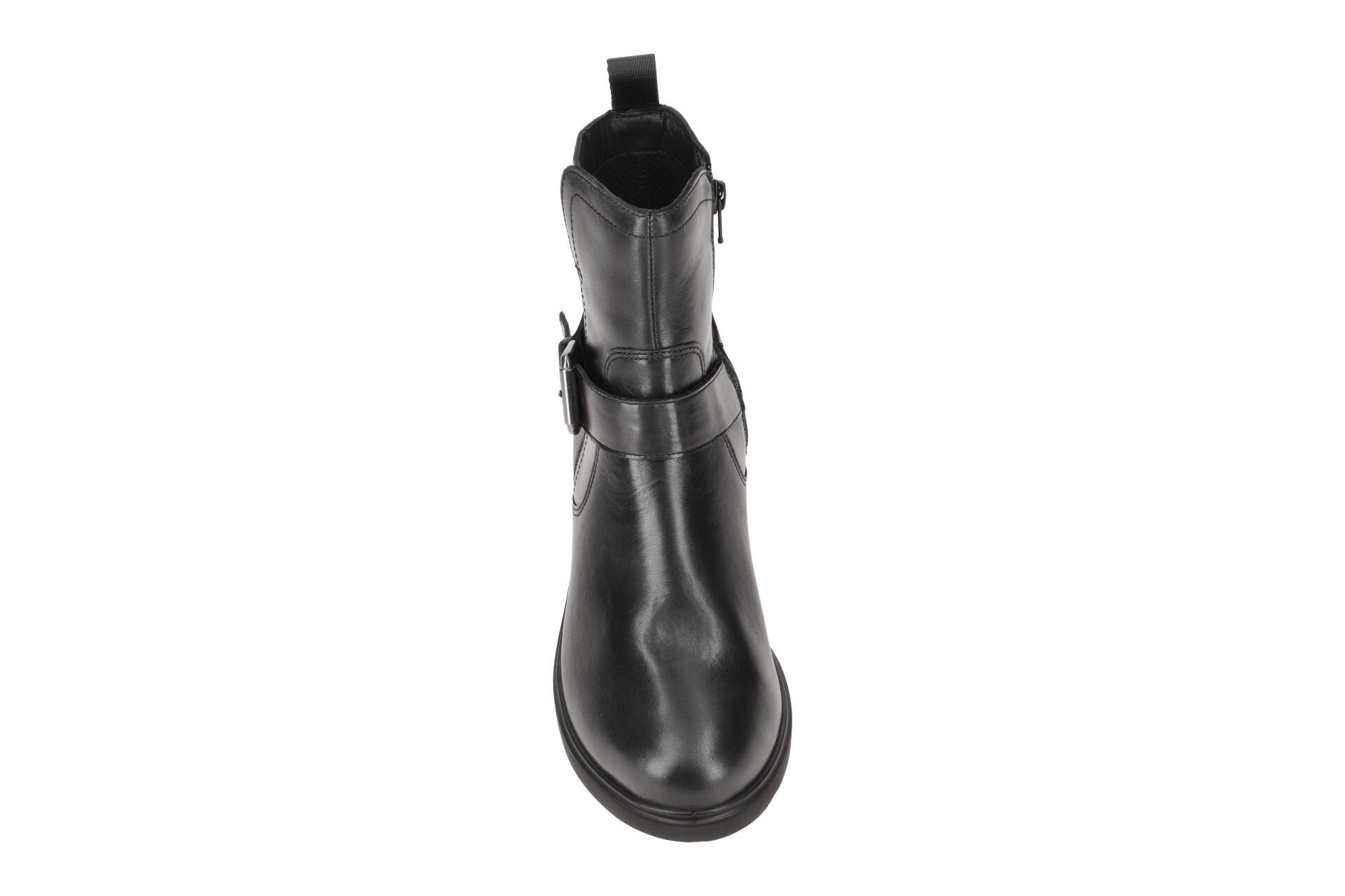 Ecco METROPOLE Zurich Damen Stiefeletten - elegante Stiefelette schwarz NEU 7/7