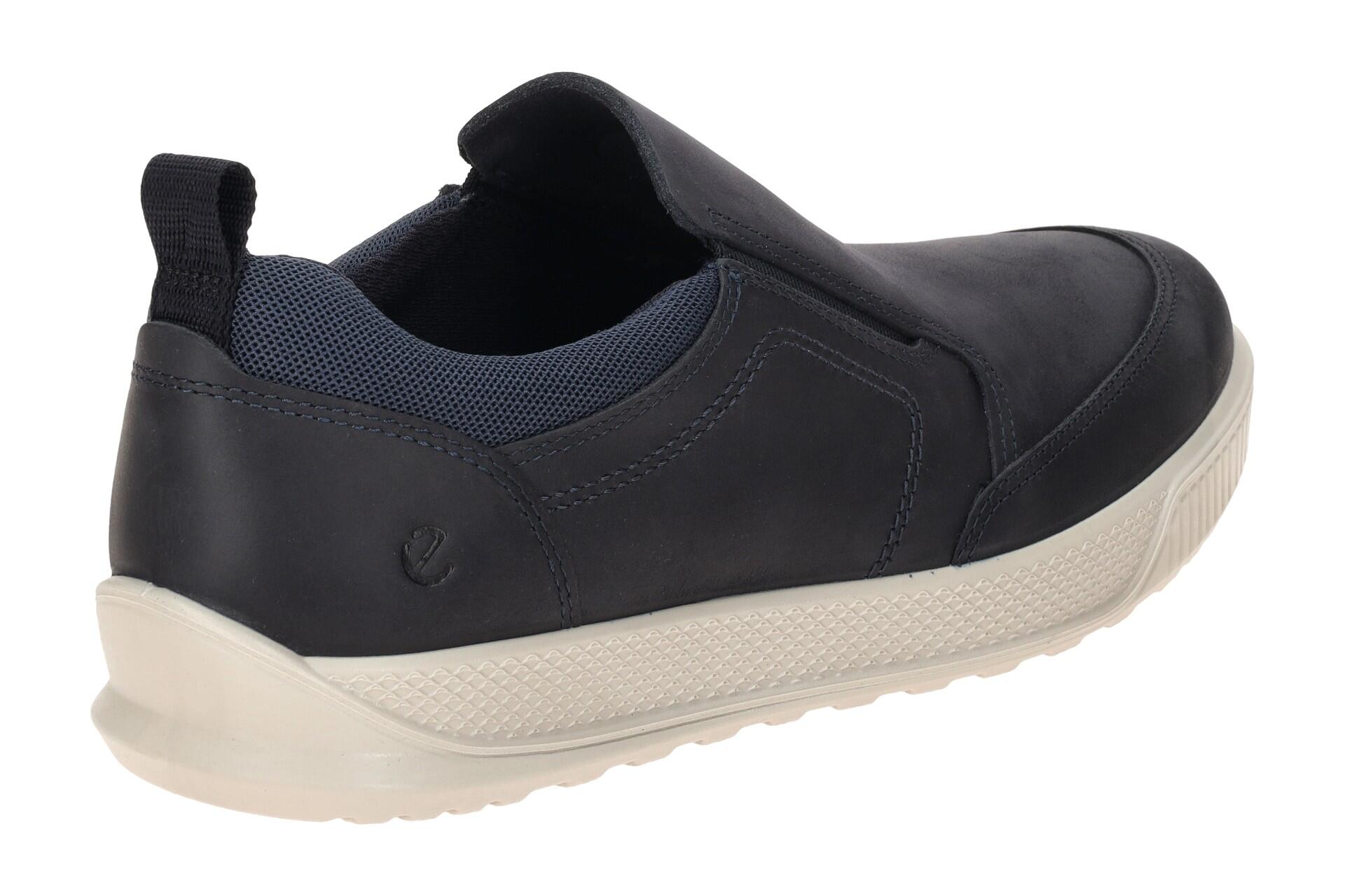Ecco Byway Schuhe Slipper blau marine Nubuck 501654 4/7