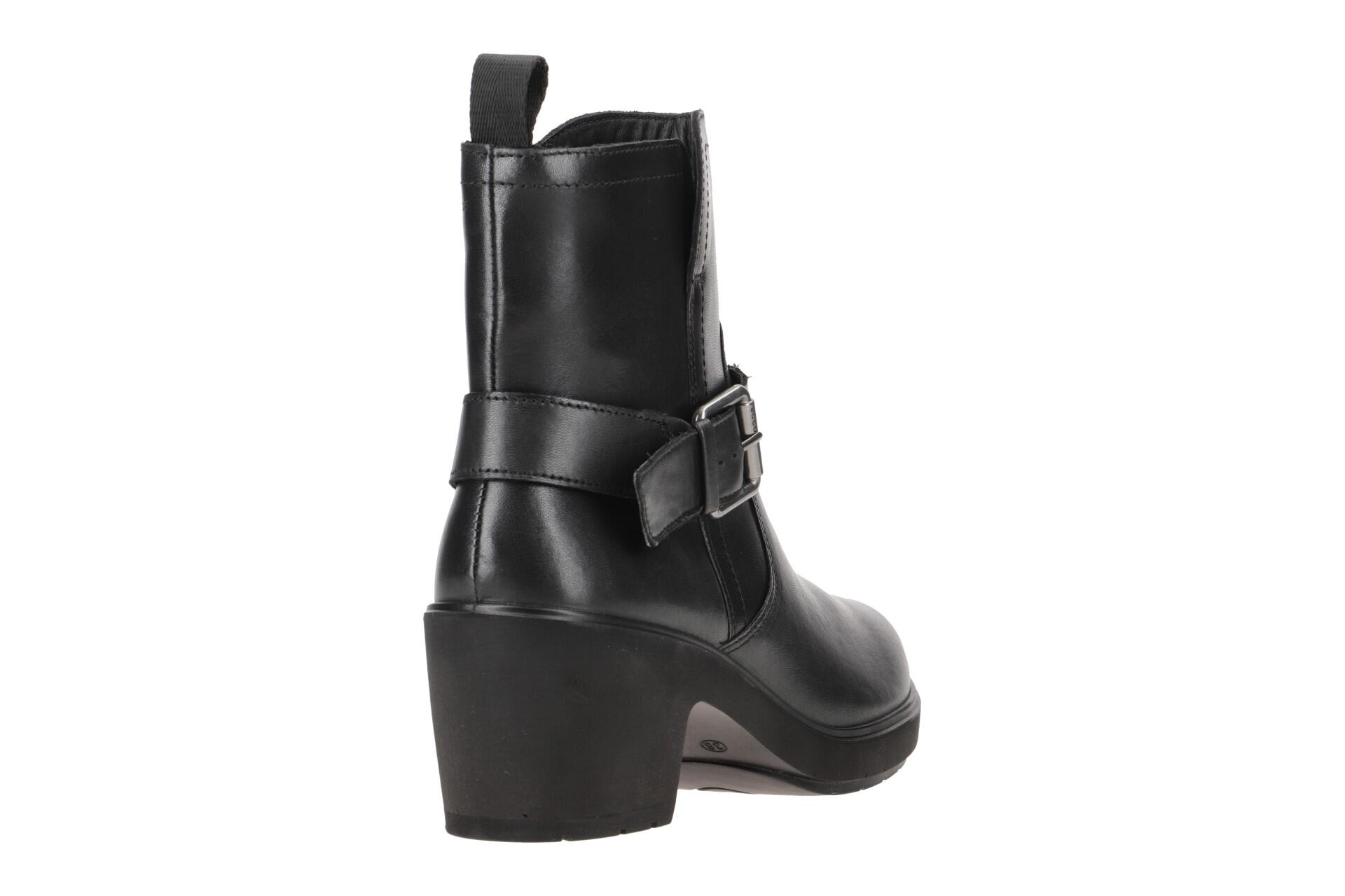 Ecco METROPOLE Zurich Damen Stiefeletten - elegante Stiefelette schwarz NEU 6/7