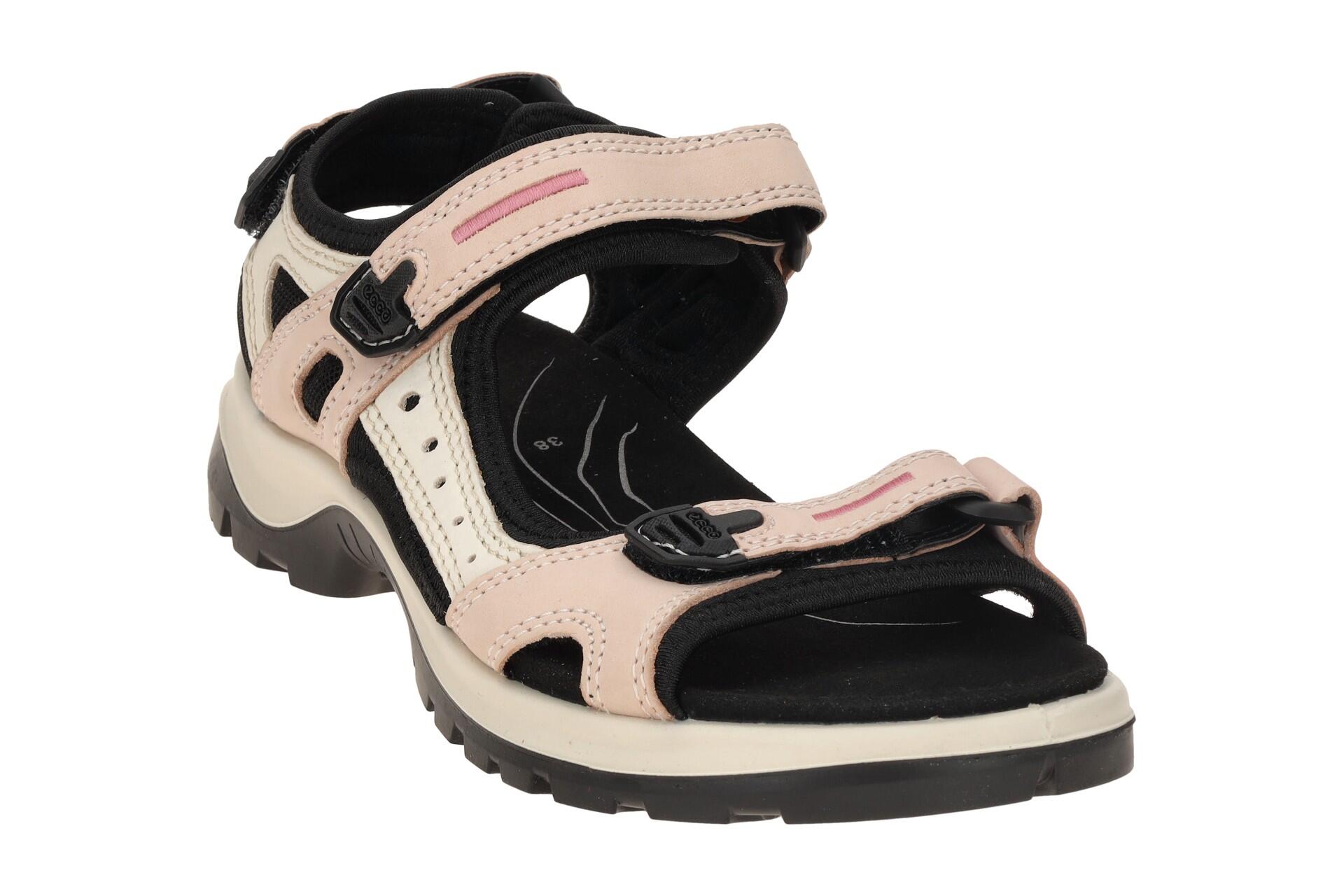 Ecco Offroad Damen Sandale rosa beige 069563 3/7