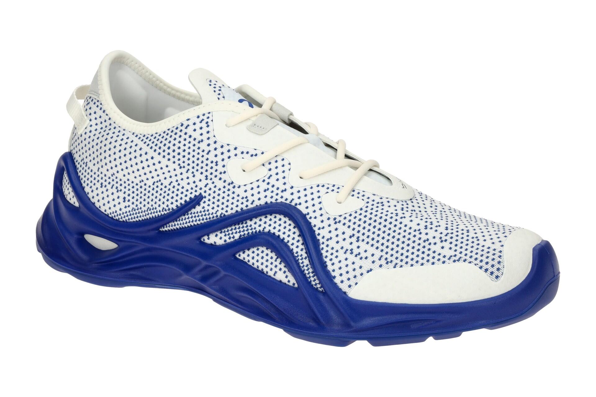 Ecco Biom Infinite Schuhe weiß blau Herren Sport 825624 1/7