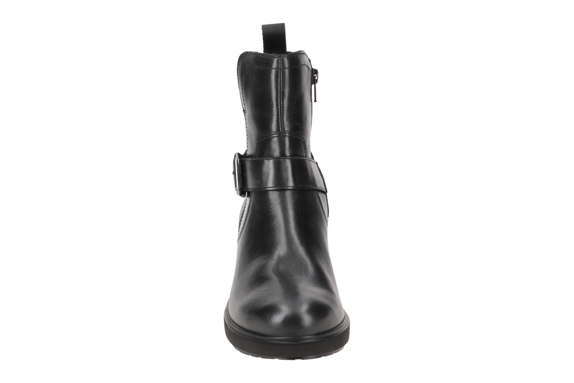 Ecco METROPOLE Zurich Damen Stiefeletten - elegante Stiefelette schwarz NEU 4/7