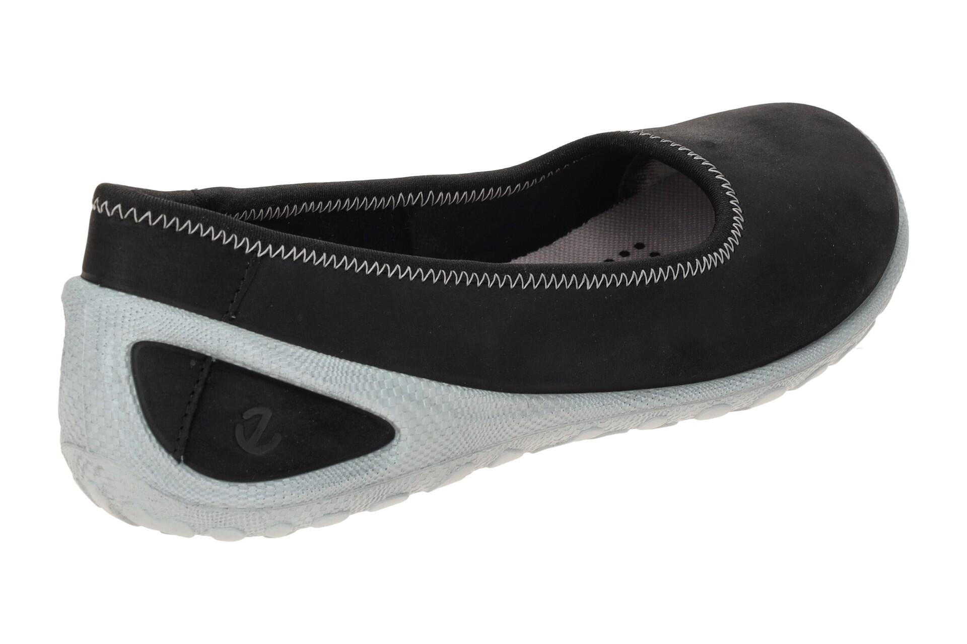 Ecco Biom Lite Schuhe Ballerina schwarz 802363 4/7